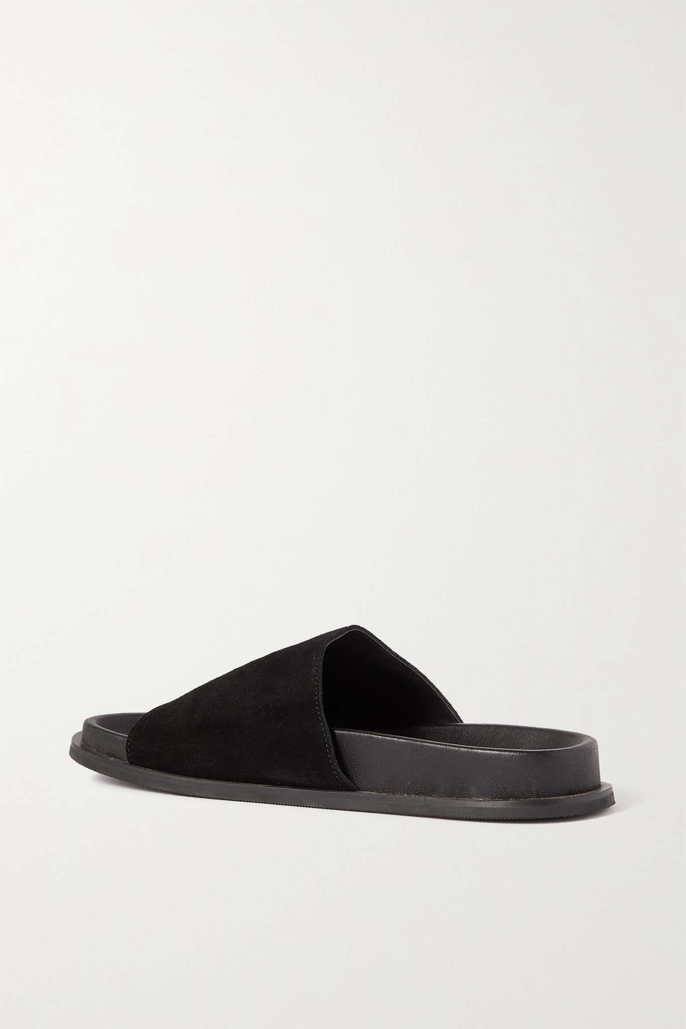 + NET SUSTAIN Loe suede and leather slides - 3