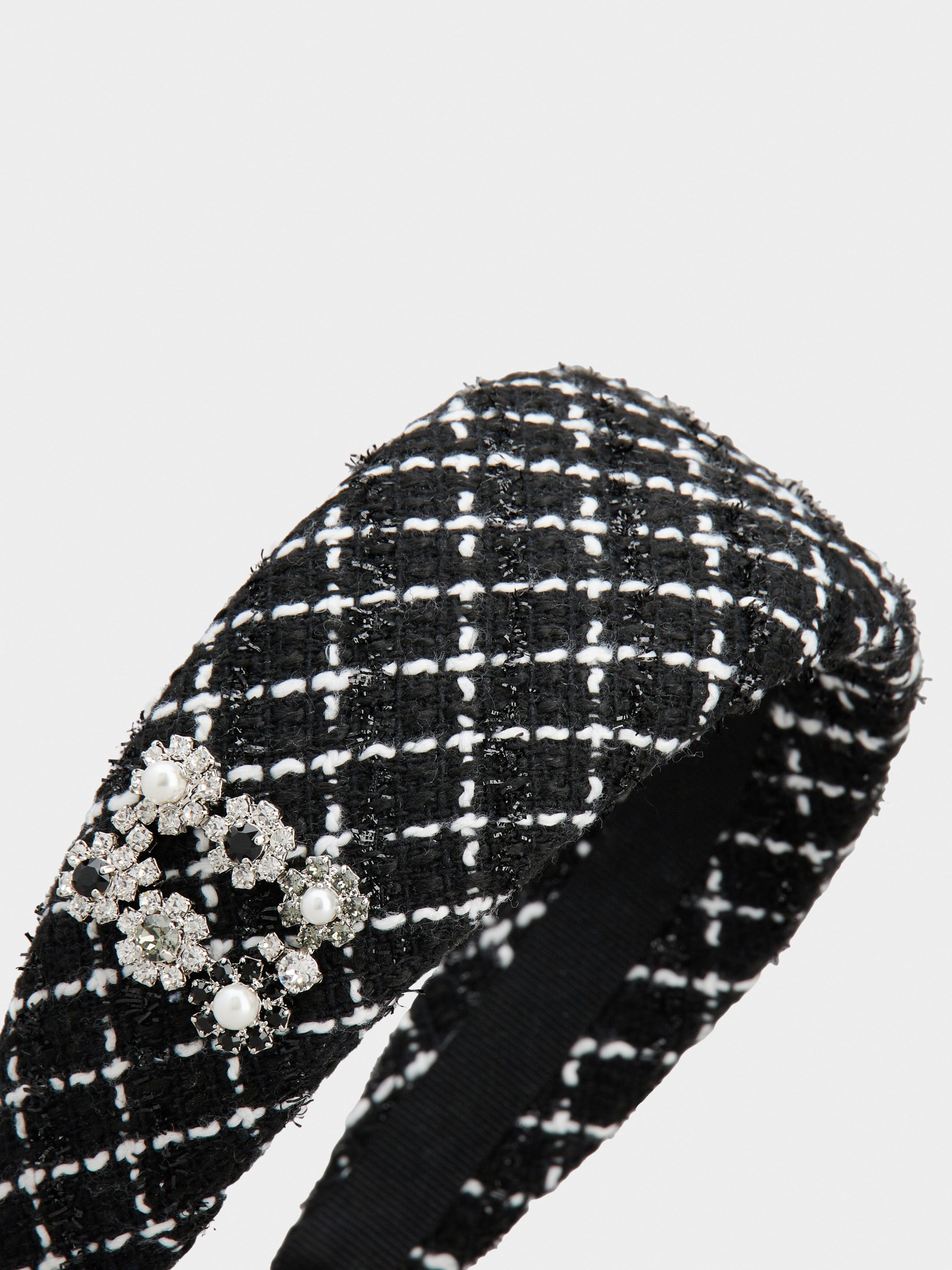 Efflorescence Hairband in tweed - 3