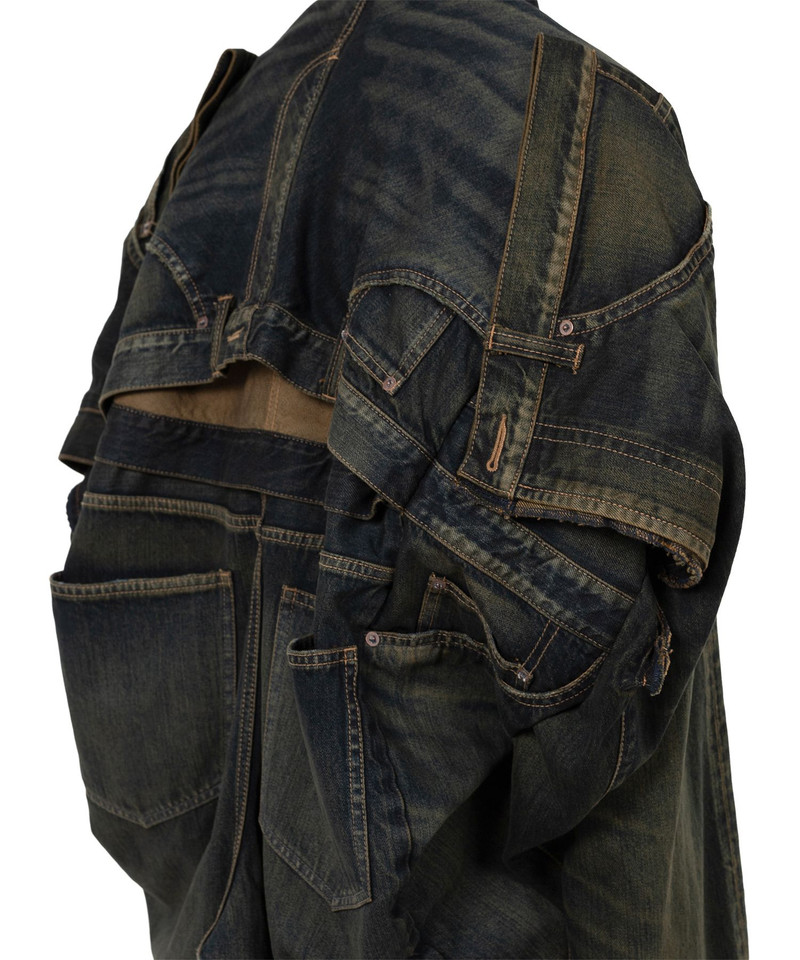 Reconstructed Denim Jacket 16