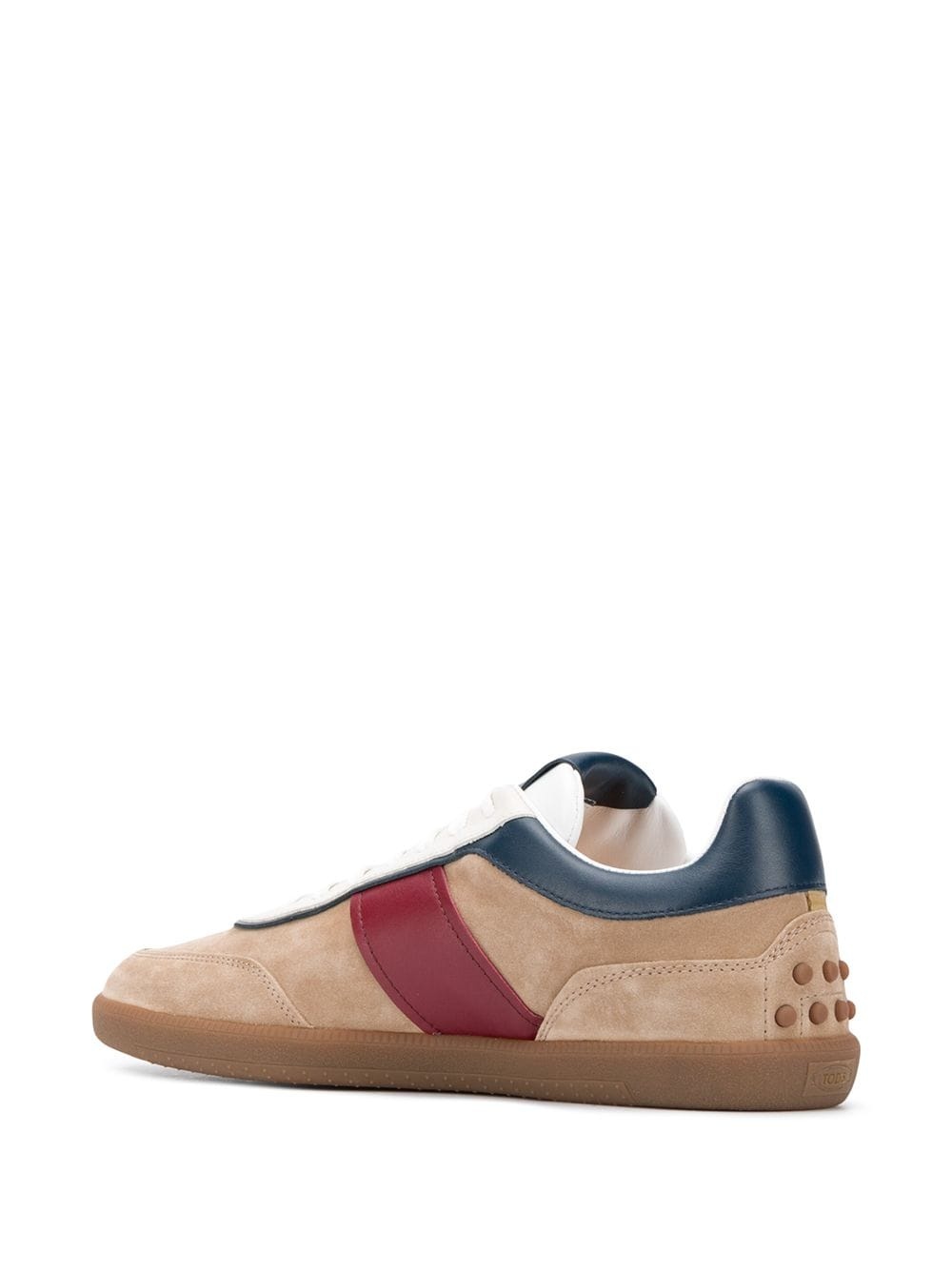 suede-panel sneakers - 3