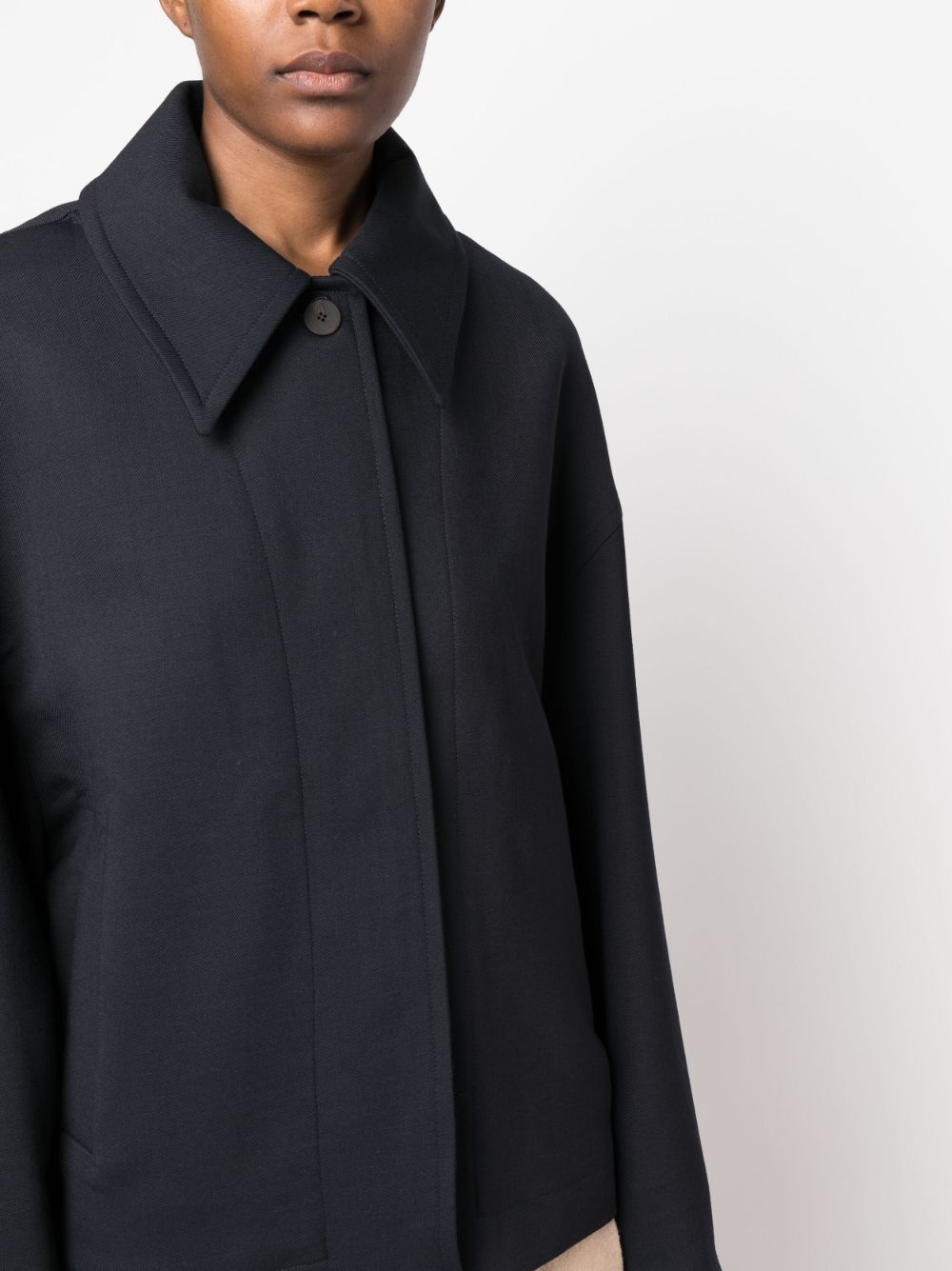 oversize shirt jacket - 5