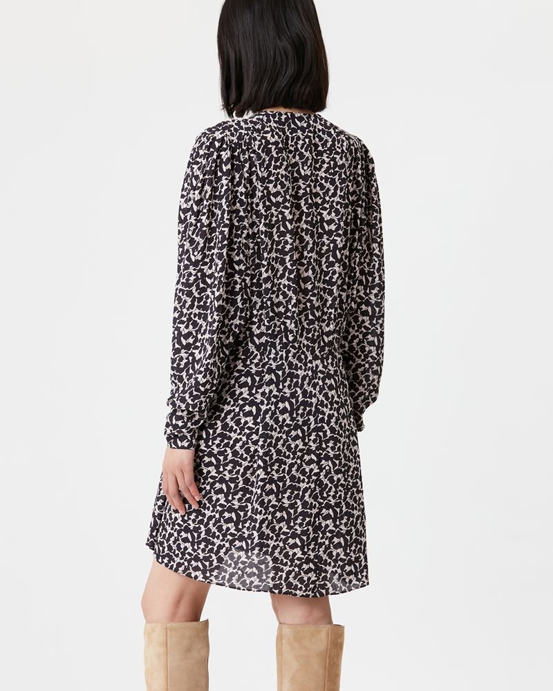 ARONE PINTED MINI DRESS - 5