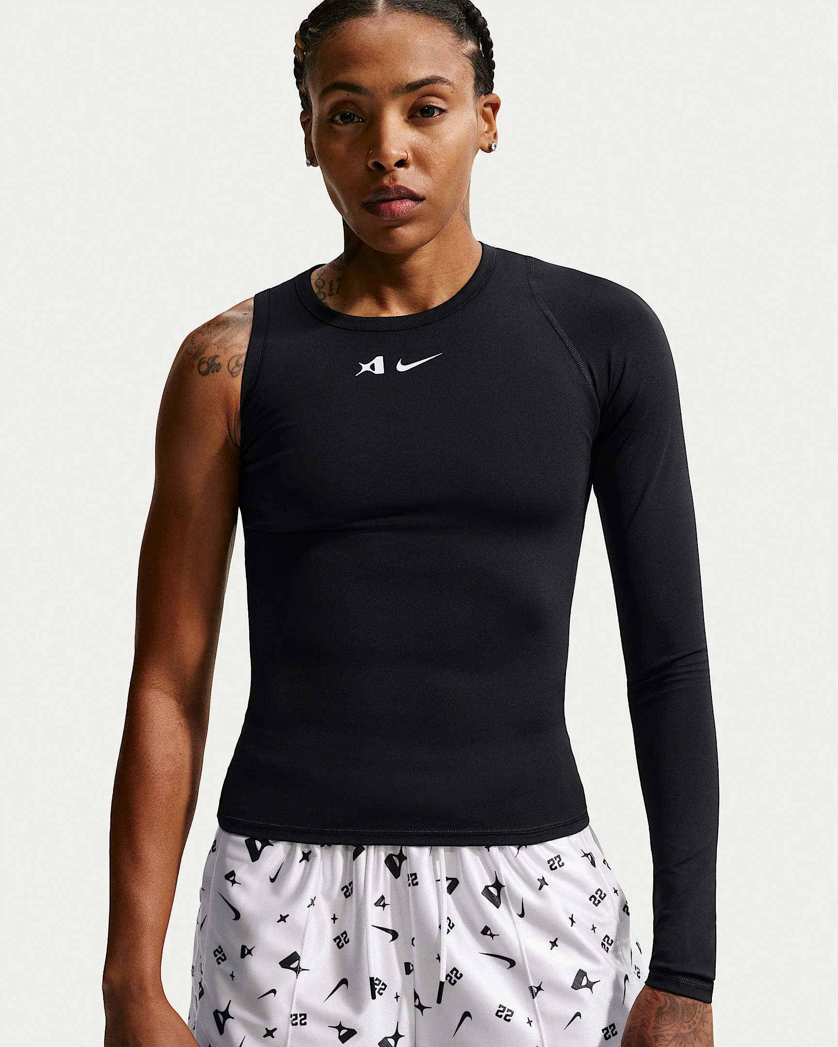 A'ja Wilson Women's A'symmetric Reversible Dri-FIT Basketball Top - 1