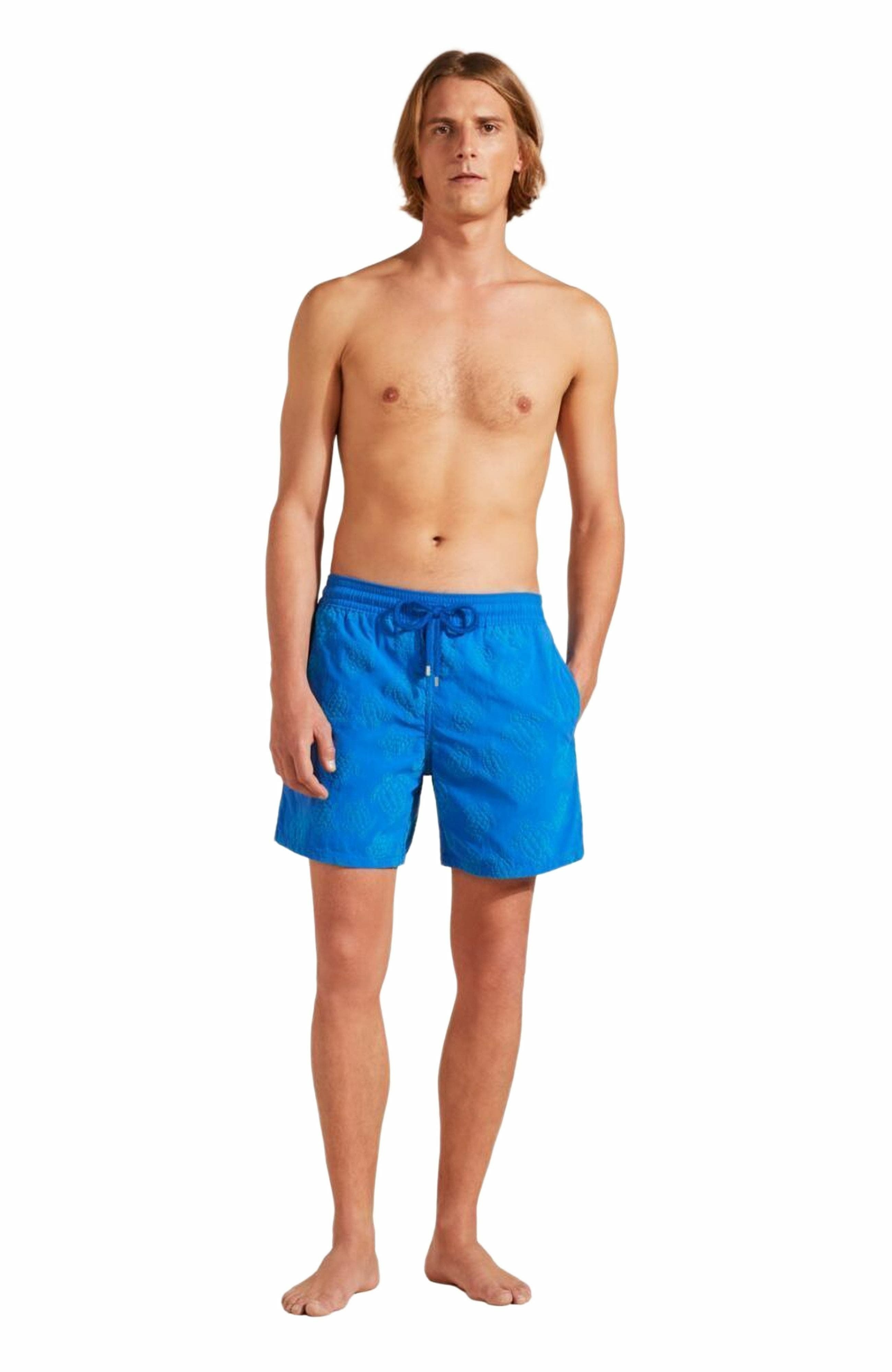 Vilebrequin Men's Vendôme Turtles Swim Trunks in Palace at Nordstrom - 1