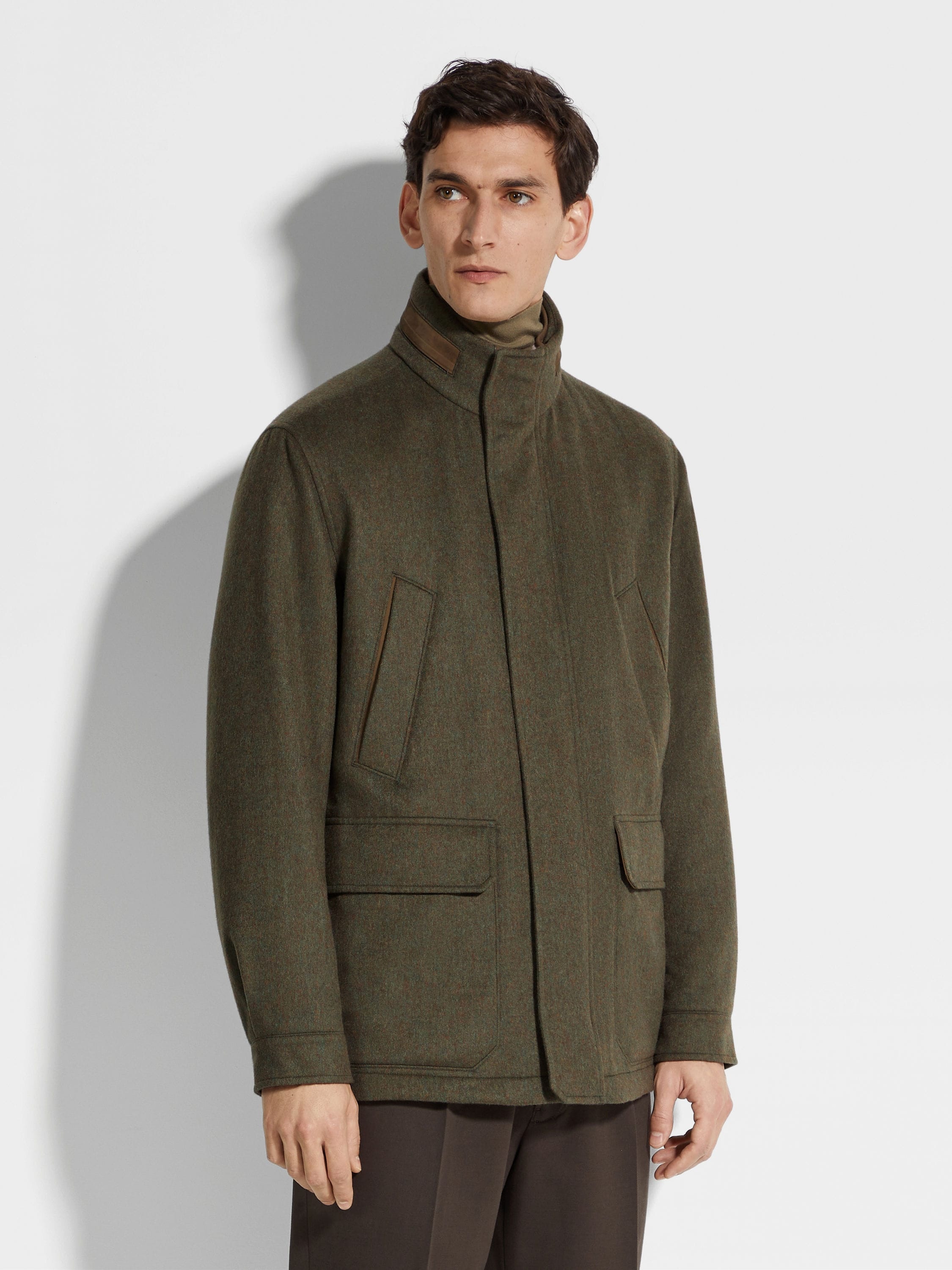 OASI CASHMERE ELEMENTS CAR COAT - 4