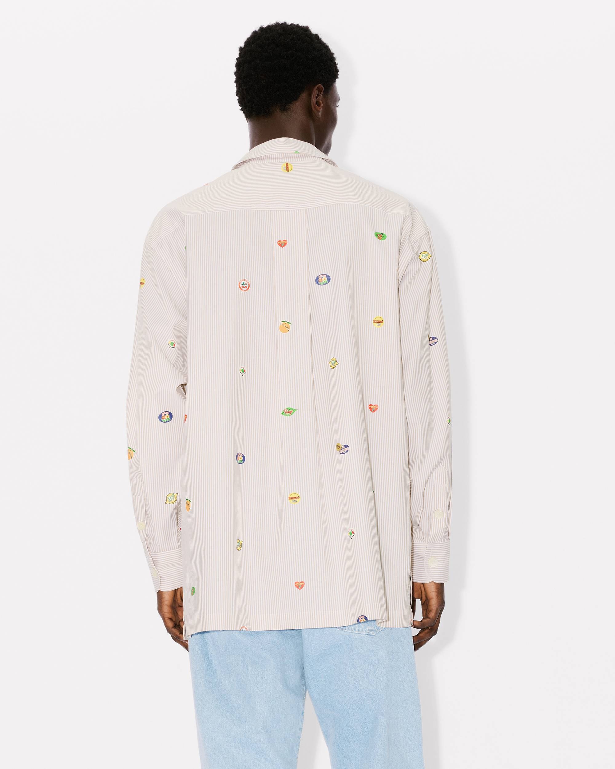 'KENZO Fruit Stickers' oversized shirt - 4