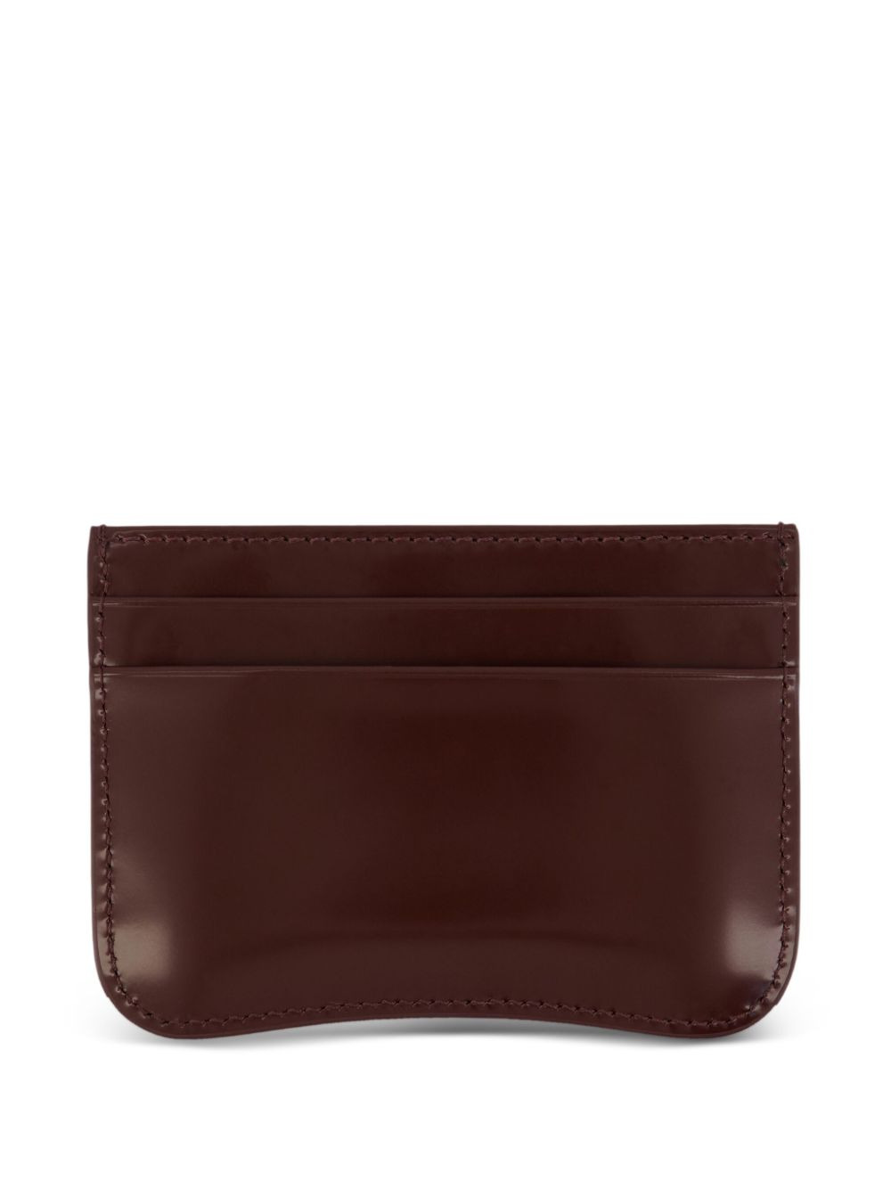 Paris Paris heart logo leather cardholder - 2