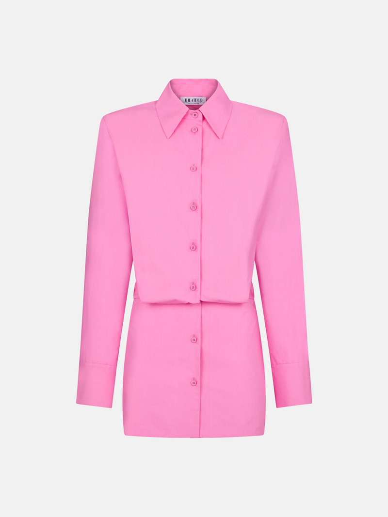 ''MARGOT'' NEON PINK MINI DRESS 1
