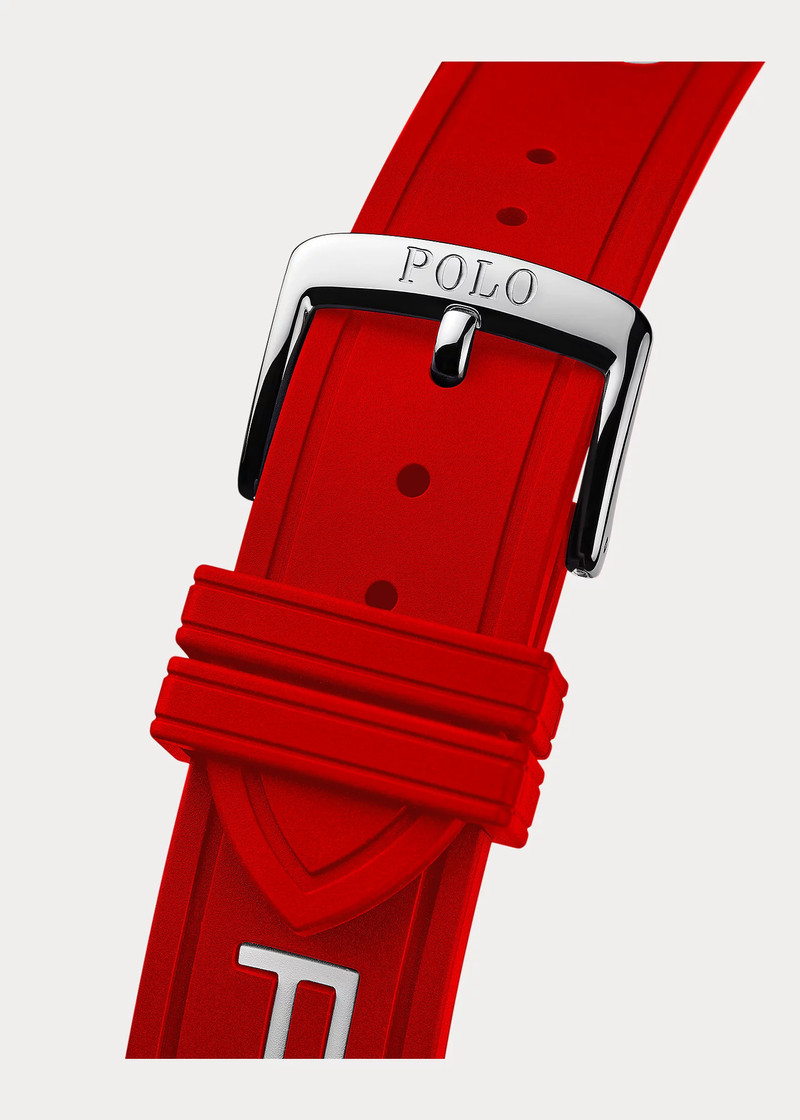 42 MM Polo Sport Steel Watch 3