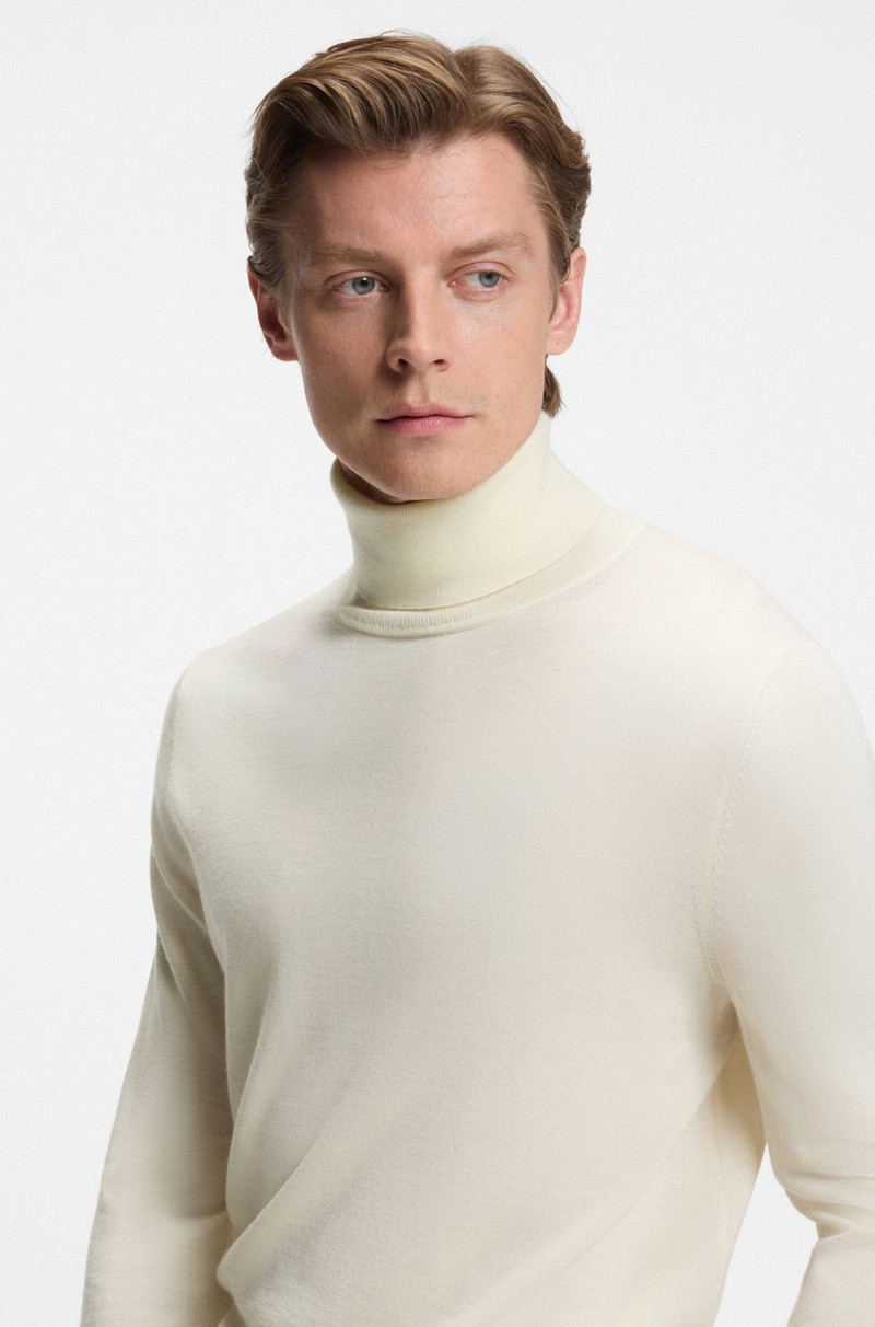 BECKHAM X BOSS ROLLNECK SWEATER IN CASHMERE 3