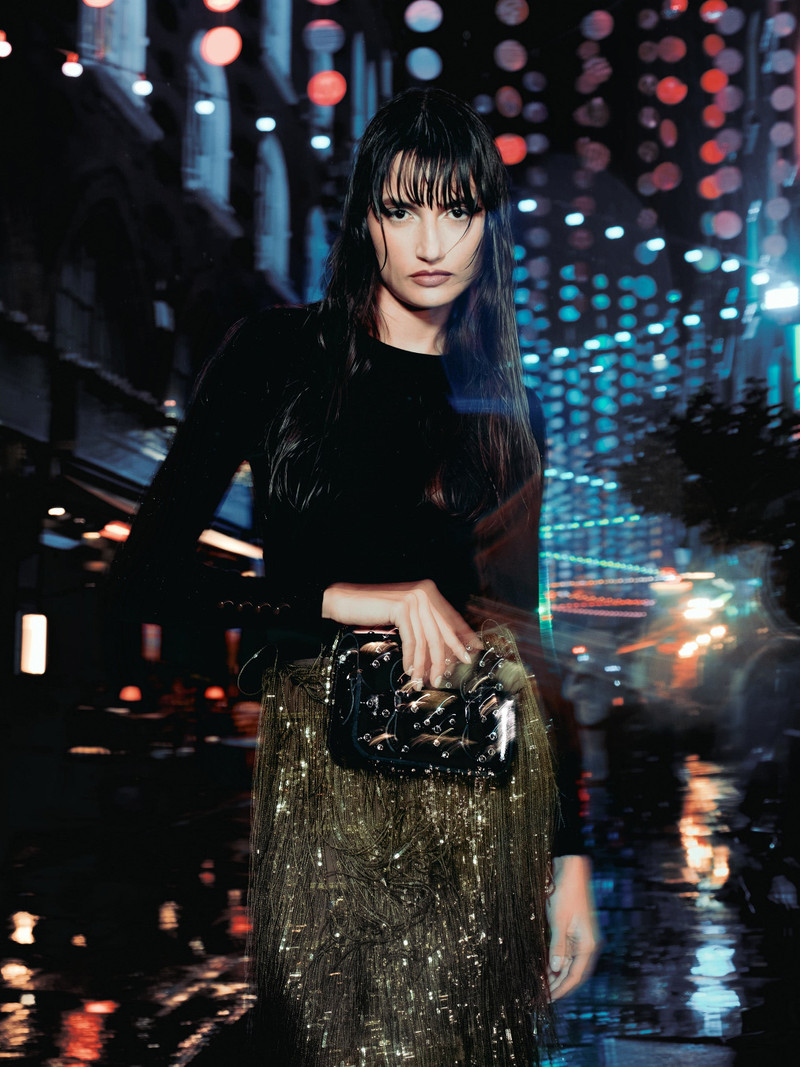 Cambridge Satchel The Little One - High Shine Black with Swarovski® Crystals outlook