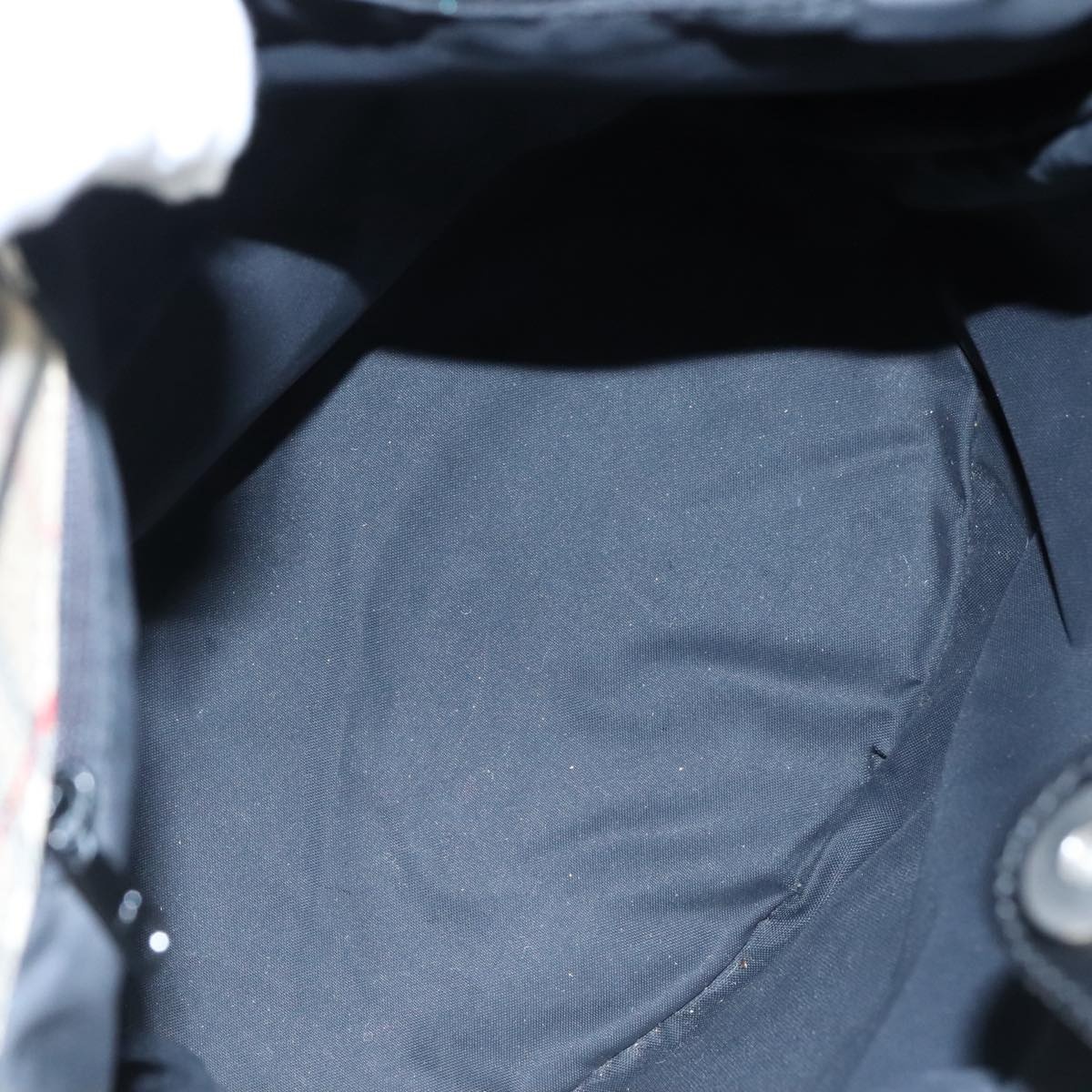 Burberry Blue Label Tote Bag Nylon Black - 11
