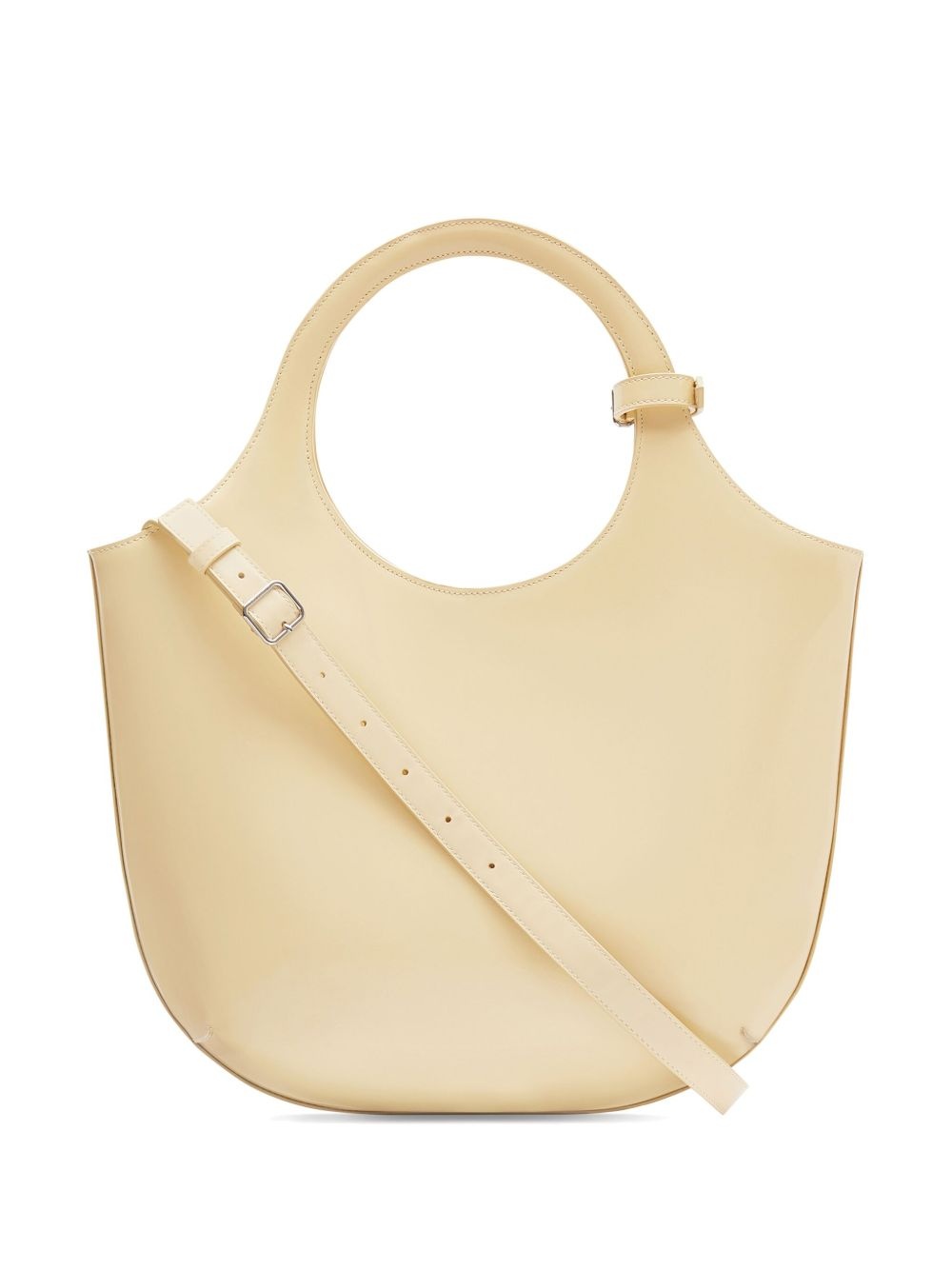 medium Holy leather tote bag - 3