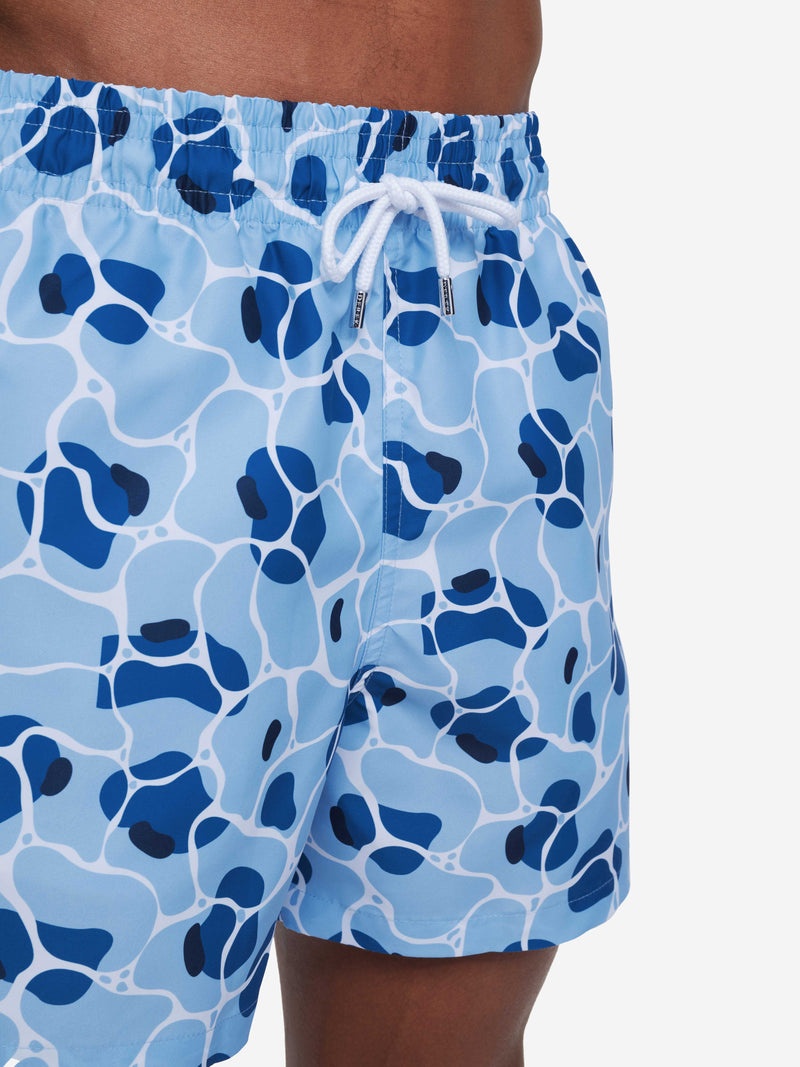 Men's Short Swim Shorts Maui 42 Blue - 6