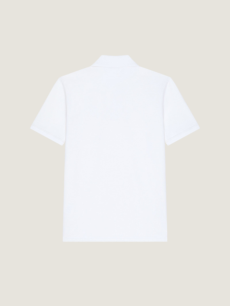 Givenchy POLO IN COTTON AND SILK WITH GIVENCHY PARIS JACQUARD outlook