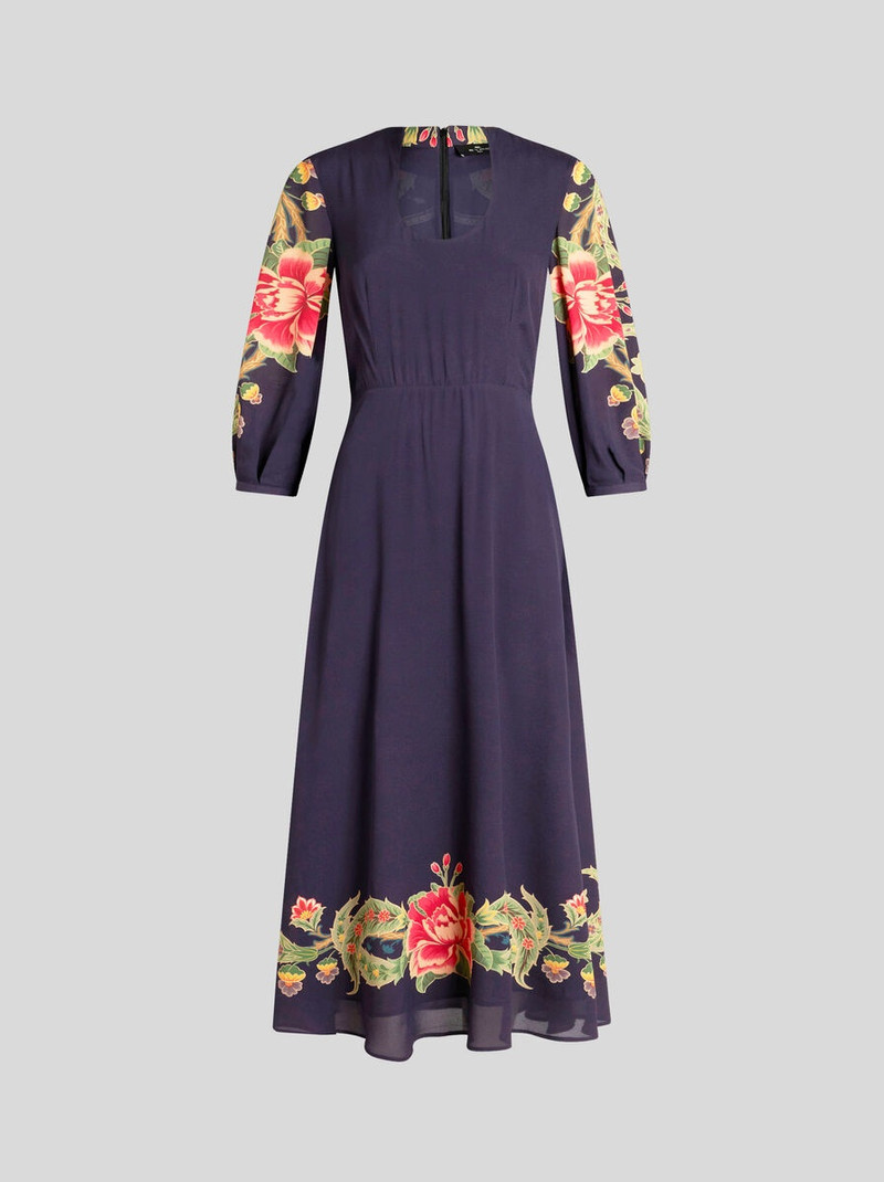 CREPE DE CHINE DRESS 와 PRINT 1