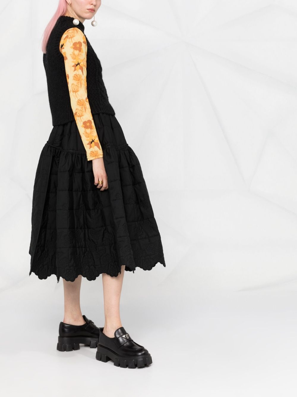 【Cecilie Bahnsen】ROSIE SKIRT Rosie textured skirt | Cecilie Bahnsen | | Simons