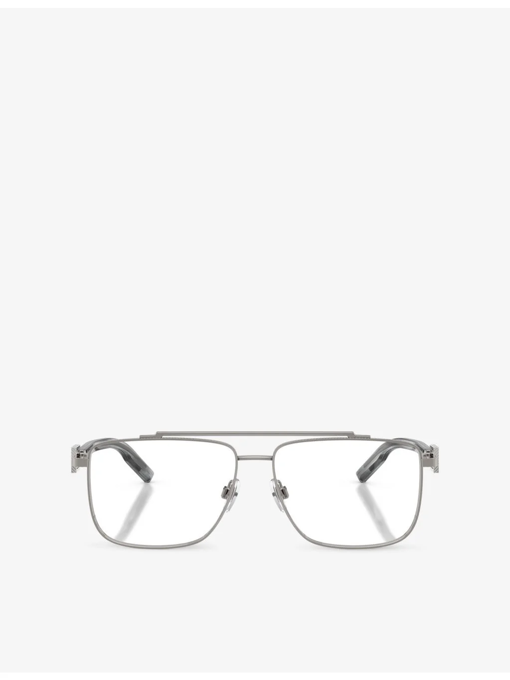DG1368 Square-Frame Metal Eyeglasses - 1