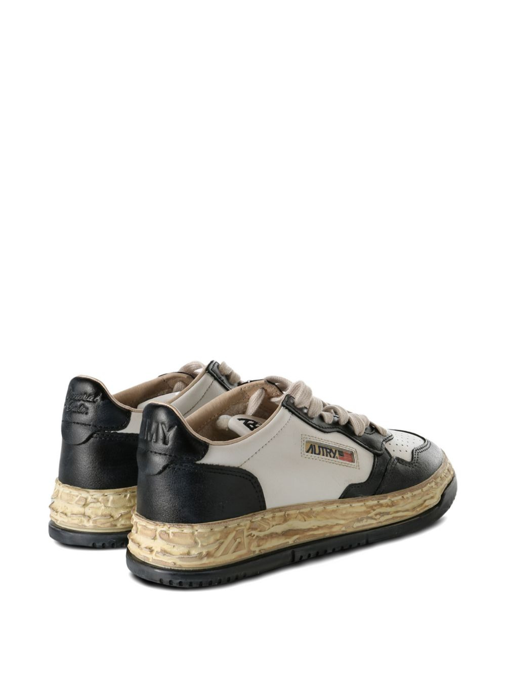 x Autry leather-panelled platform sneakers - 3