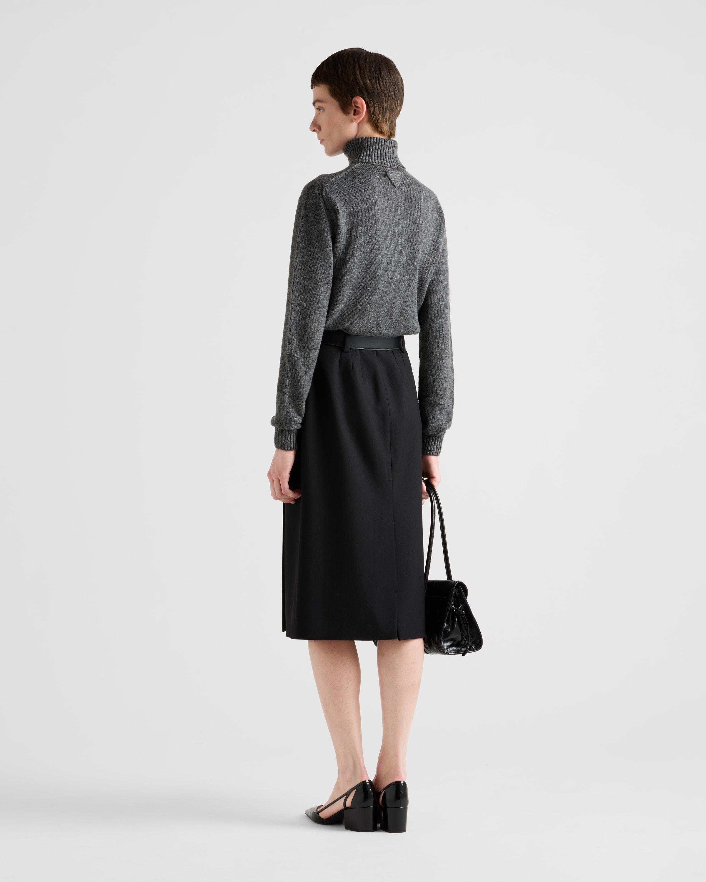 Cashmere turtleneck sweater - 5