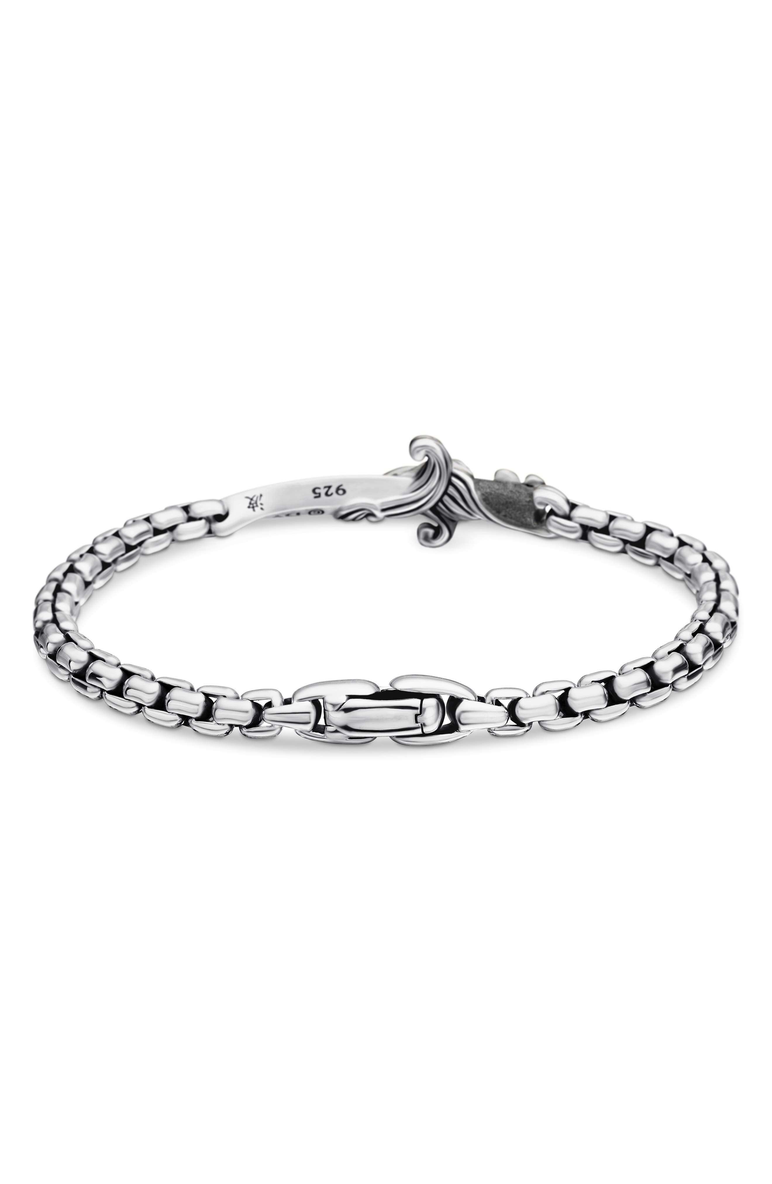 David Yurman 'Waves' Dagger Bracelet with Black Diamonds at Nordstrom - 7