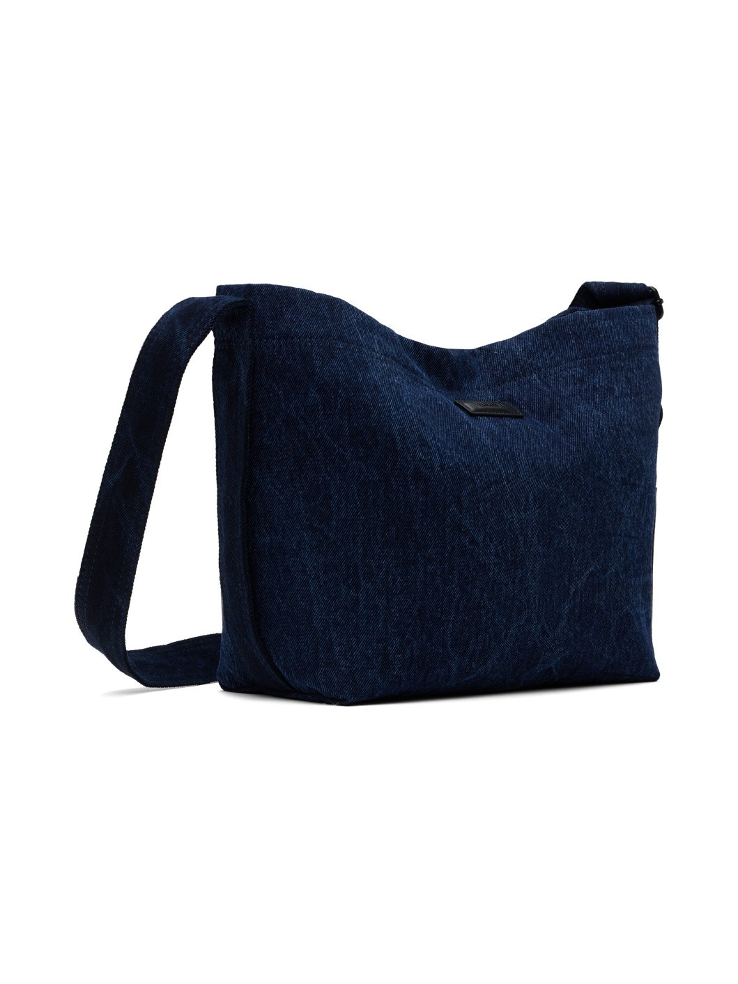 Blue Denim Cross Messenger Bag - 2