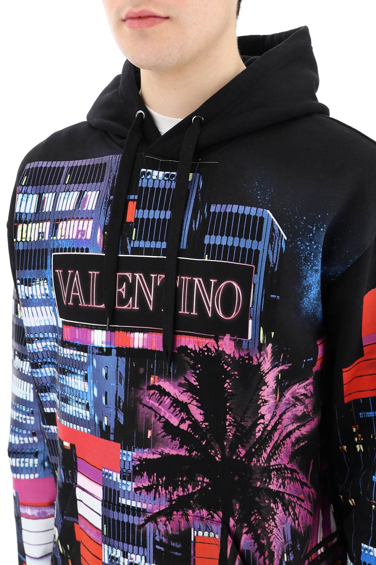 'ELECTRIC CITY' PRINT SWEATSHIRT - 5