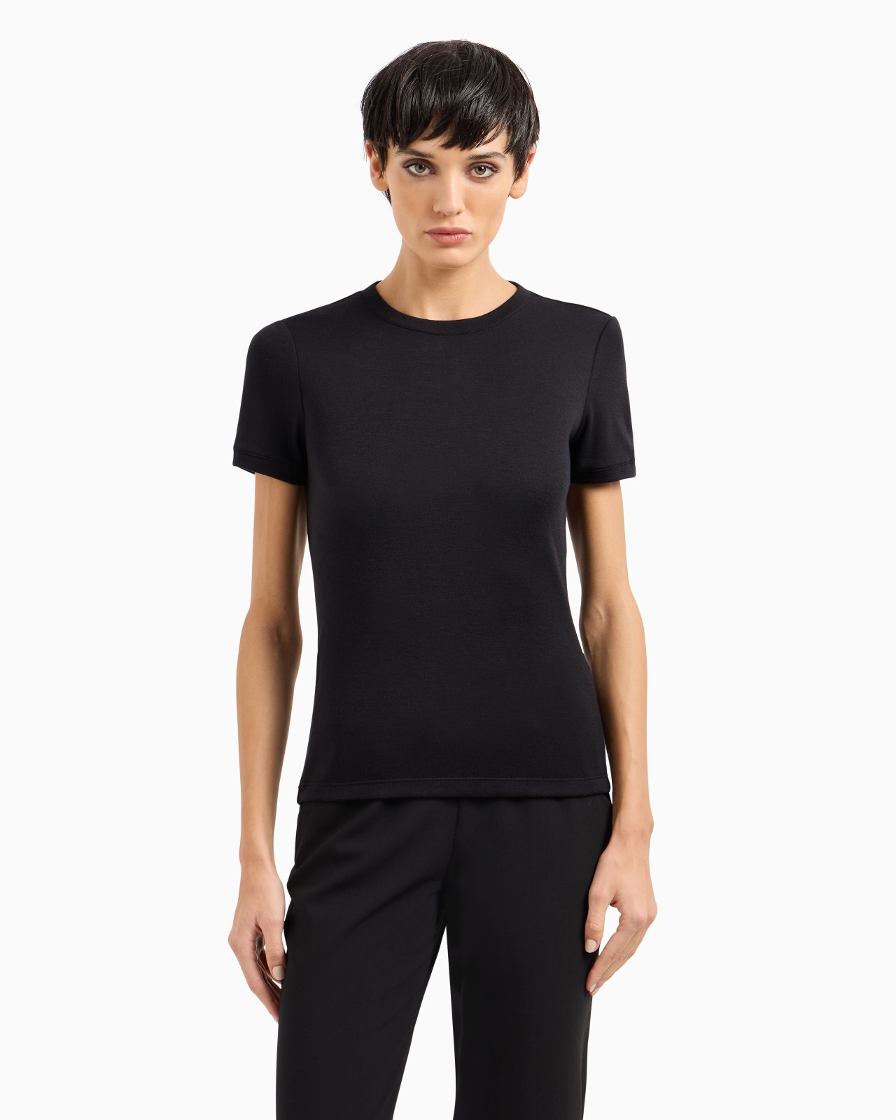 Pure cashmere T-shirt - 4