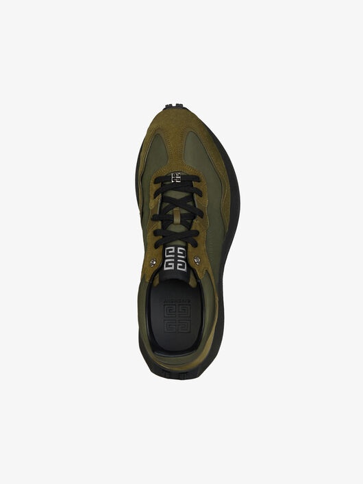 GIV RUNNER SNEAKERS IN SUEDE, LEATHER AND NYLON - 5