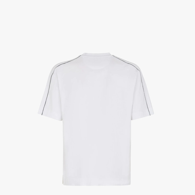 FENDI White cotton T-shirt outlook
