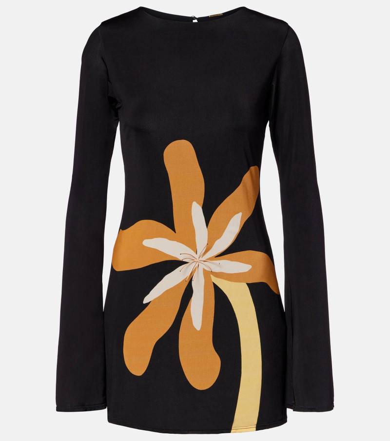 Maisha floral jersey minidress 1