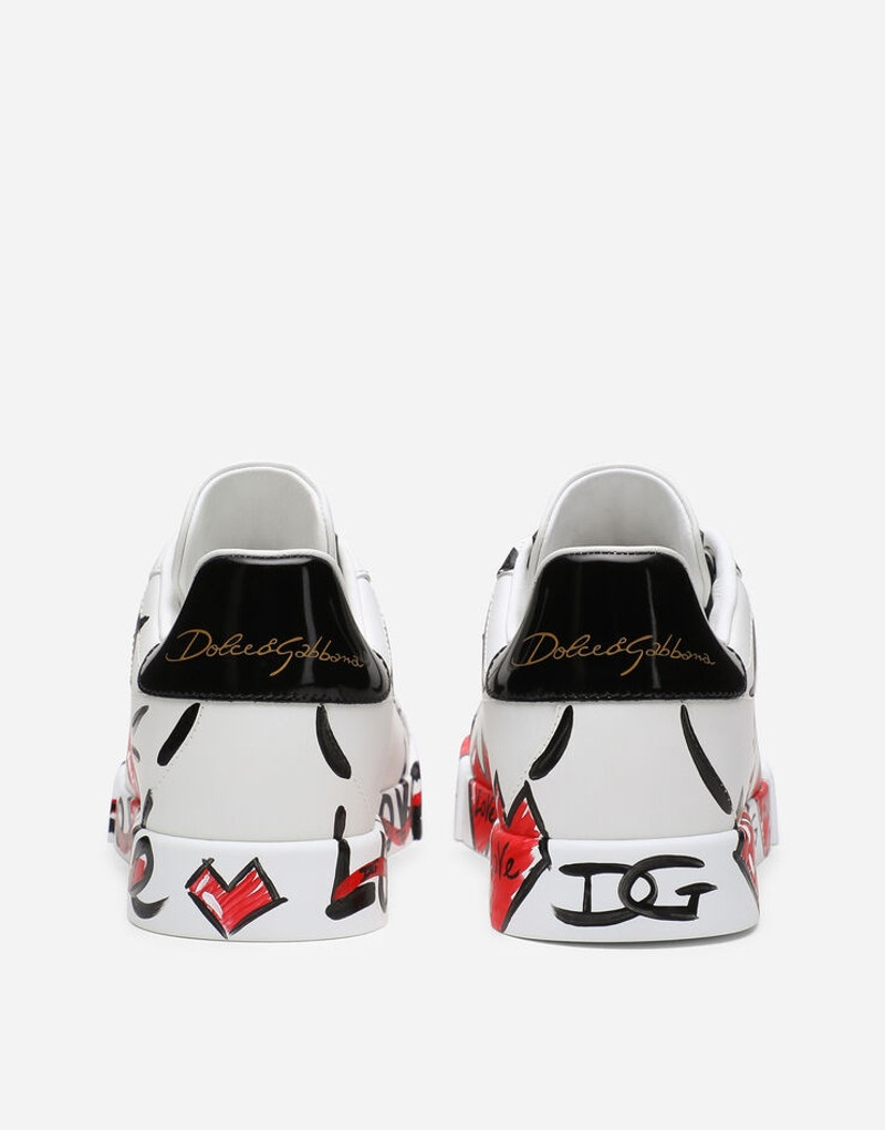 Dolce & Gabbana Limited Edition Valentine’s Day Portofino Sneakers outlook