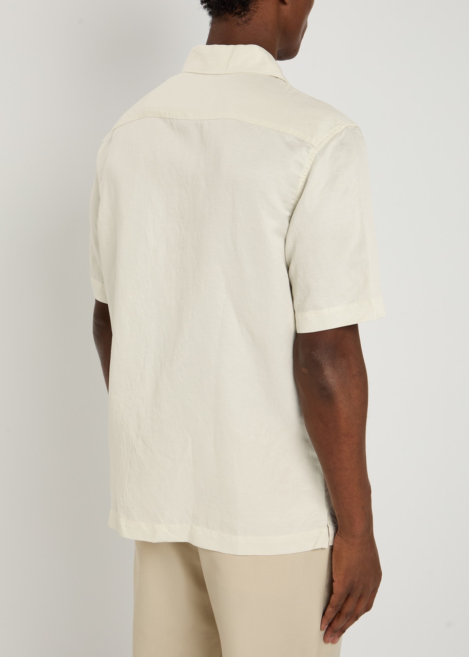 Fred Perry Striped Logo-embroidered Woven Shirt - 3