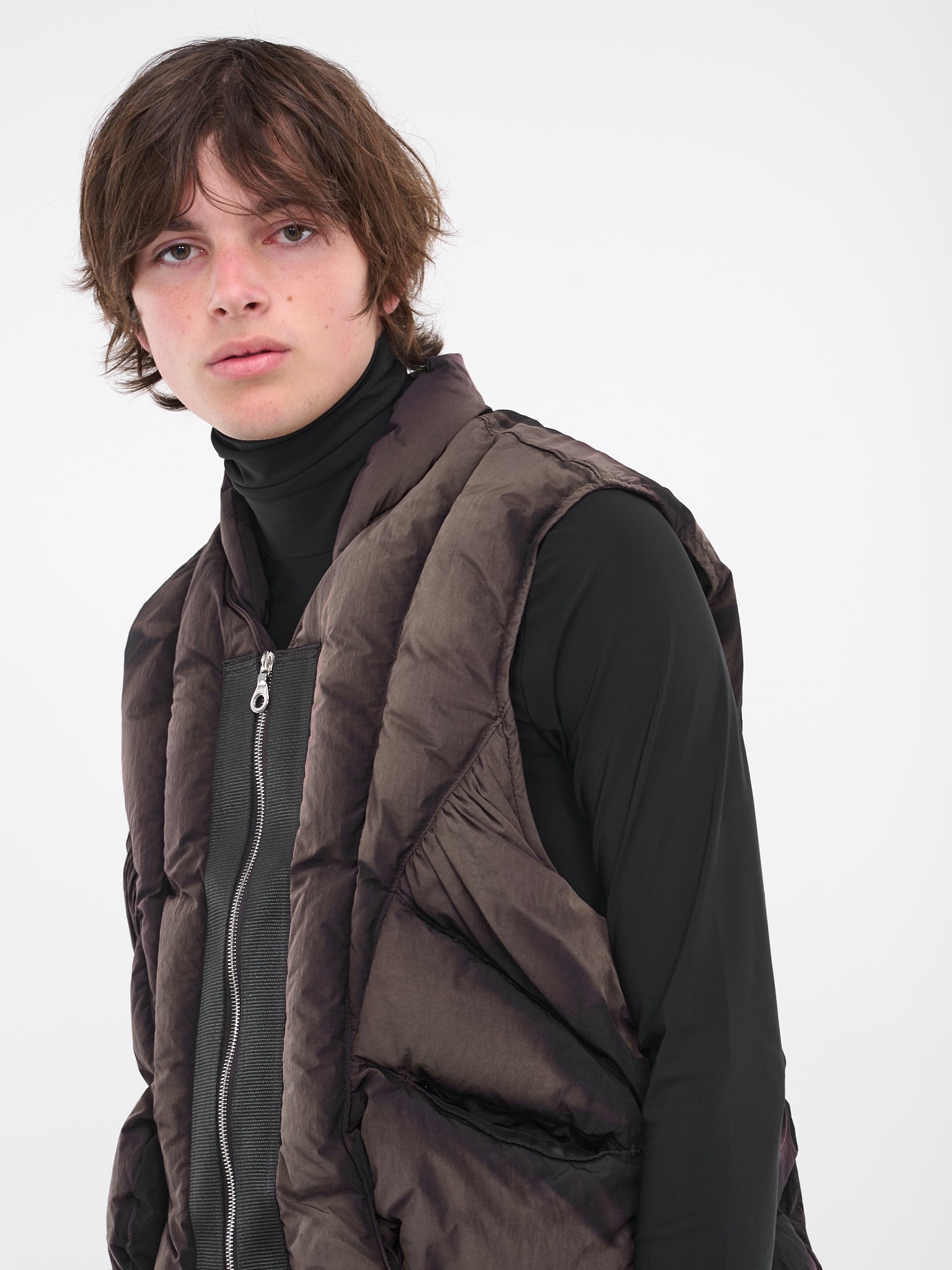 Sun Bleached Padded Gilet - 5