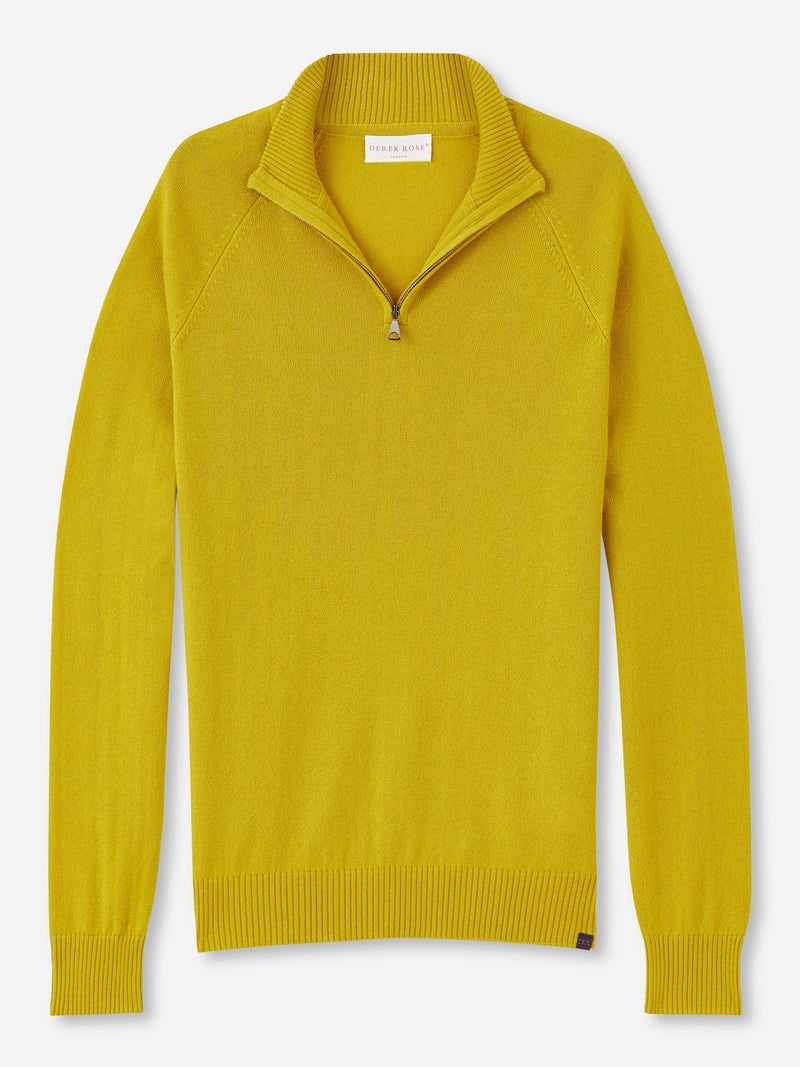 Men's Half-Zip Sweater Finley Cashmere Gold - 1