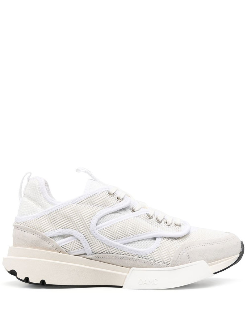 Aurora panelled low-top sneakers 1