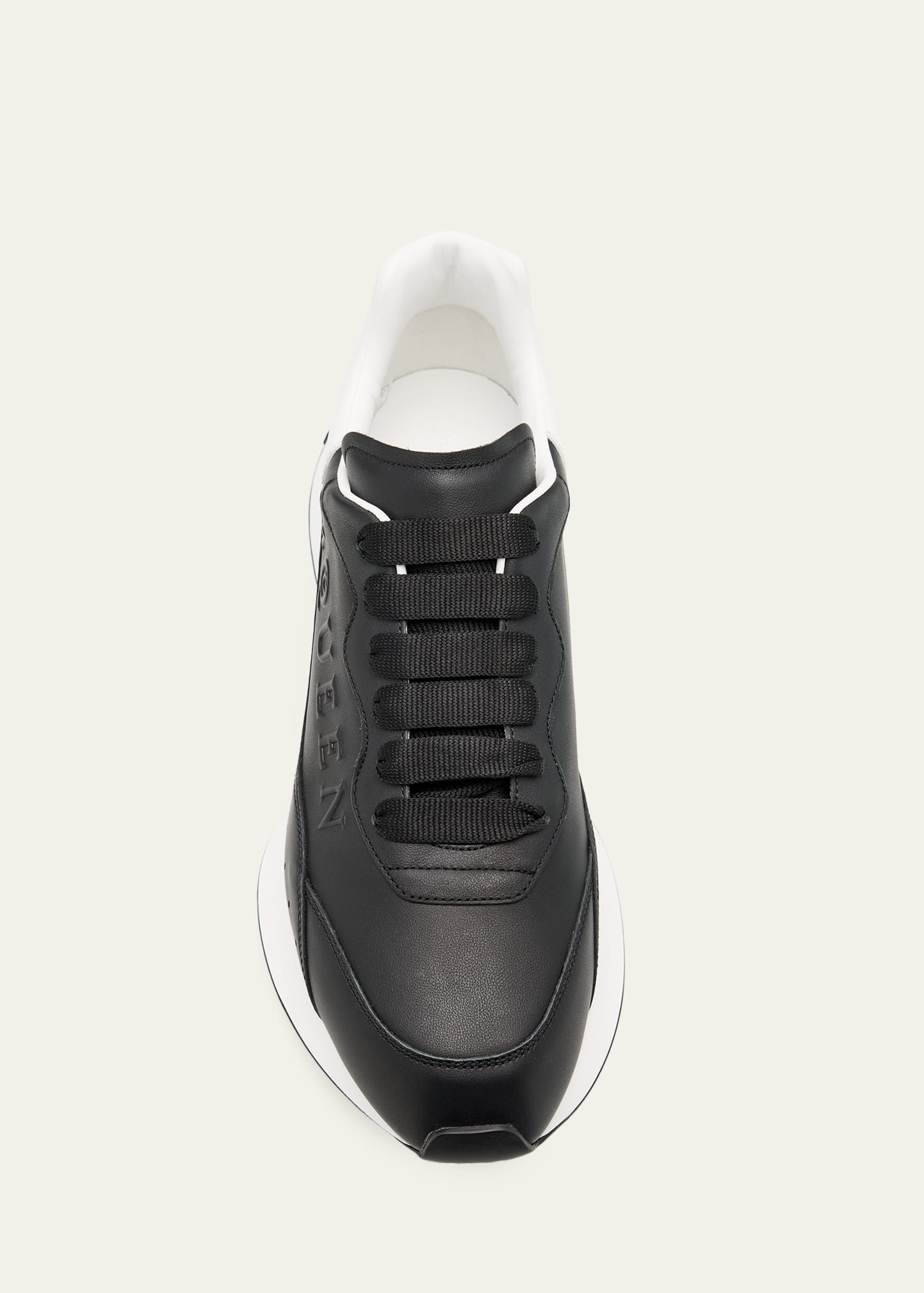 Men's Sprint Leather Runner Sneakers - 5