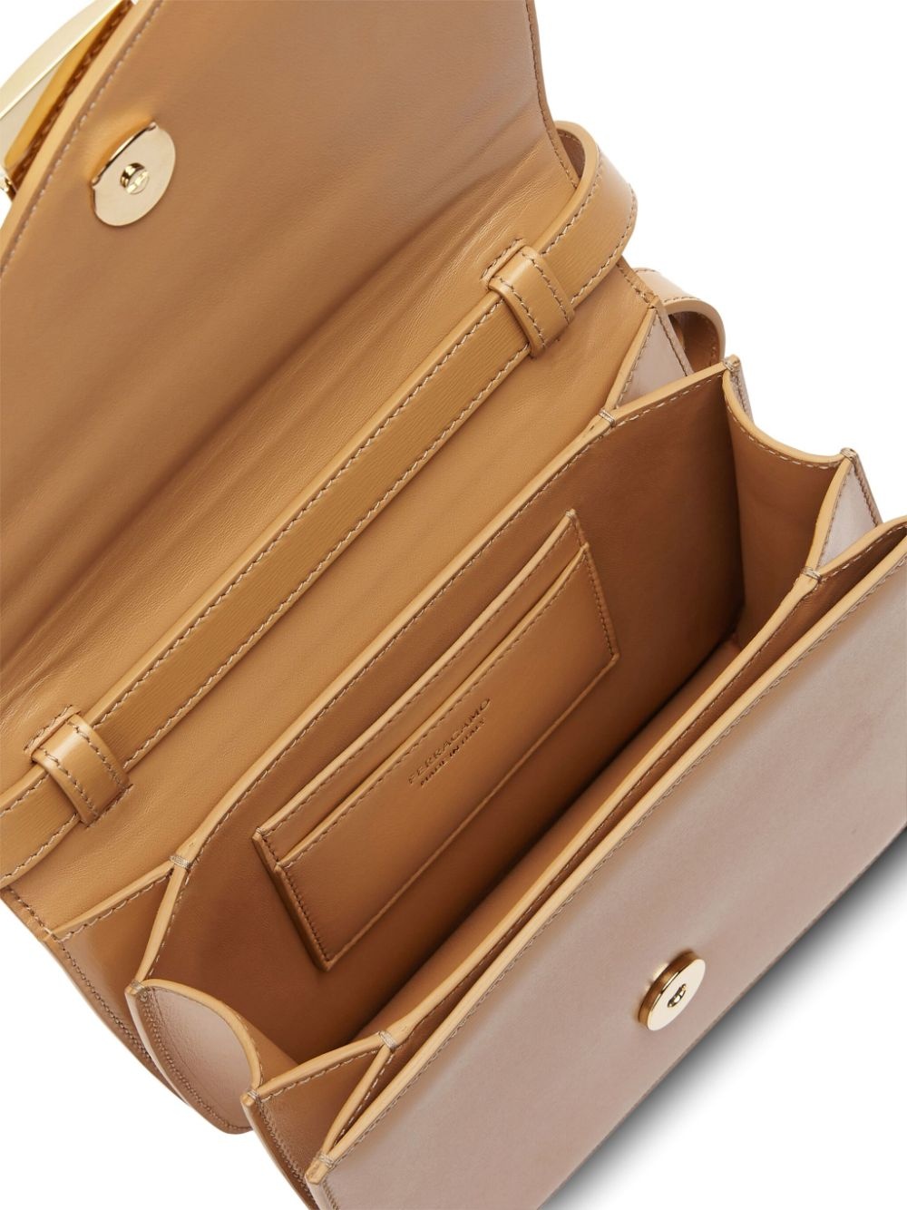 small Asymmetric leather shoulder bag - 5