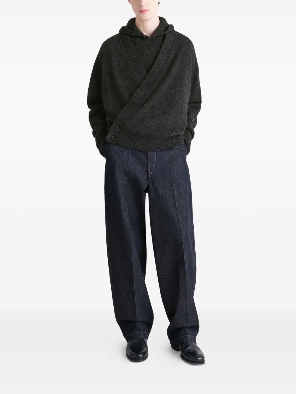 LEMAIRE - Men Wrap Cardigan - 1