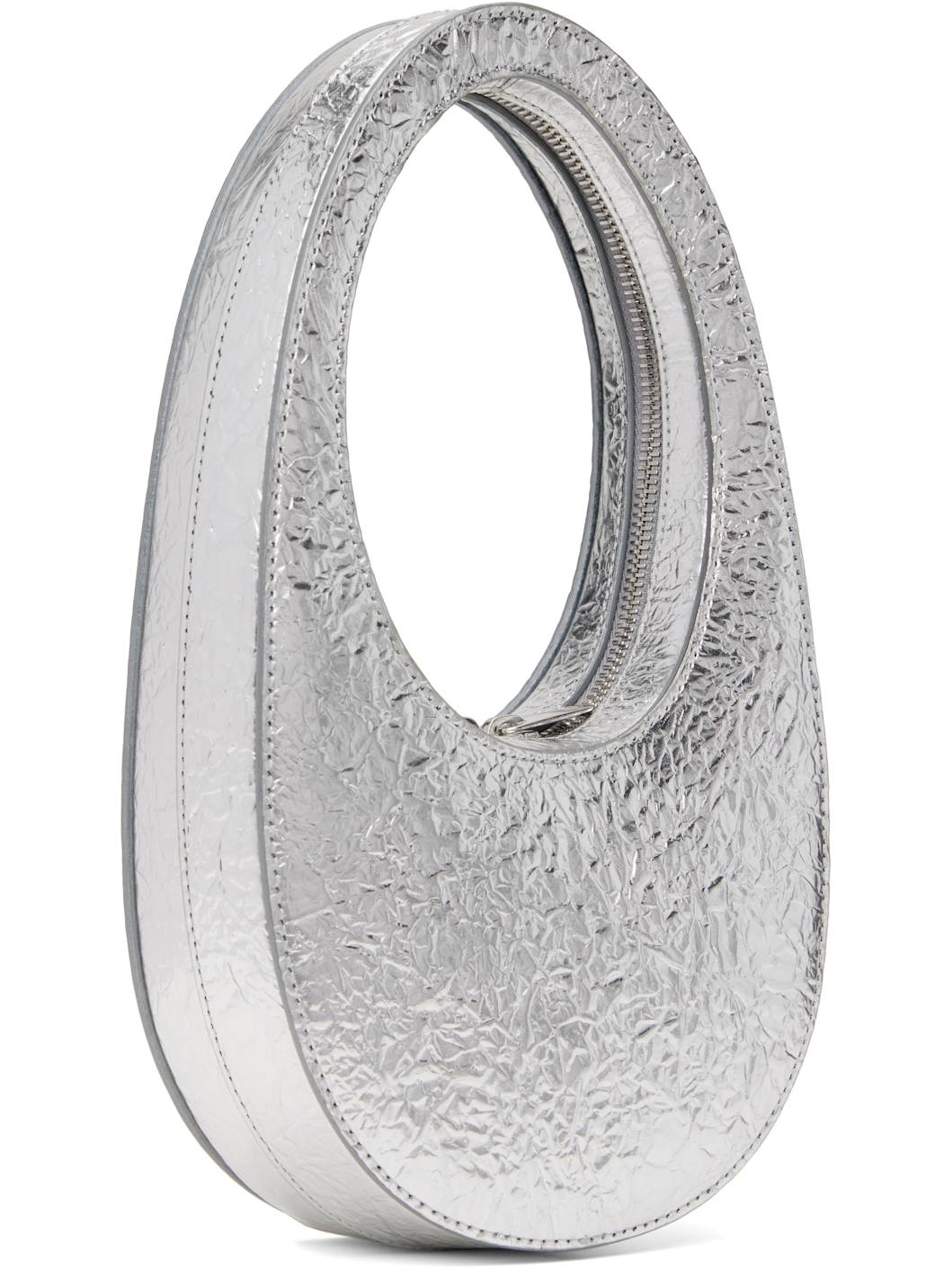 Silver Foil Mini Swipe Bag - 3