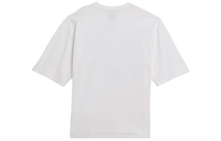 Men's adidas originals x Kerwin Frost Crossover Cartoon Printing Loose Round Neck Short Sleeve White - 2