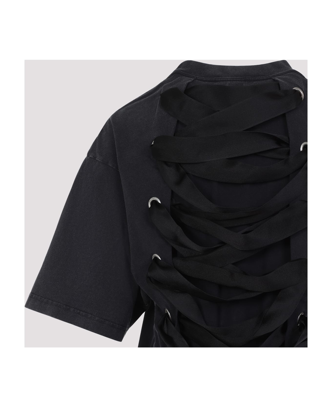 Lace Up T-shirt - 5