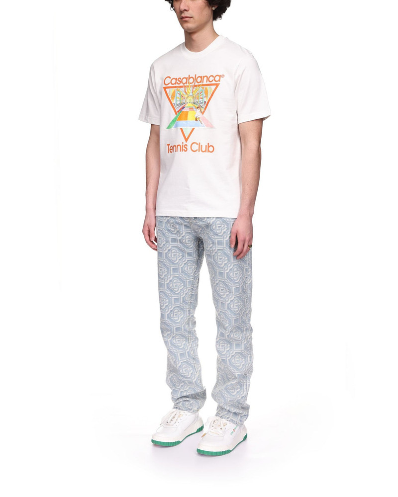 CASABLANCA Casablanca Tennis Club Printed T-Shirt outlook