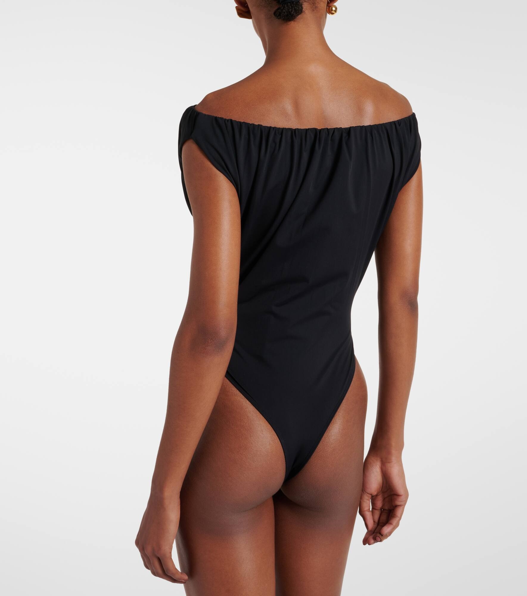 Off-shoulder swimsuit - 3