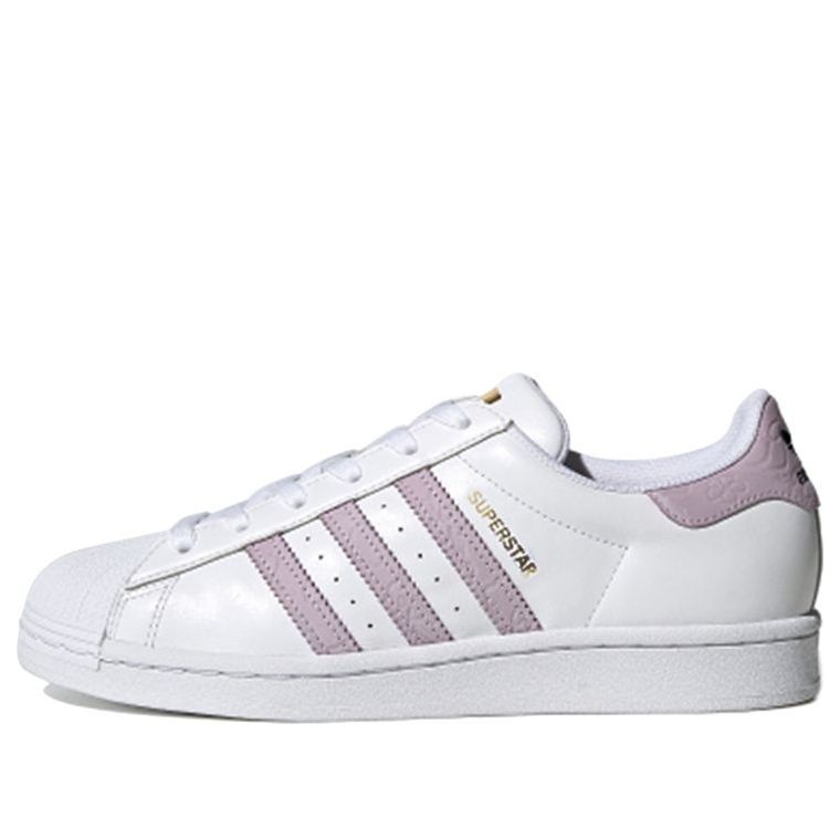 (WMNS) adidas originals Superstar 'White Purple' FW3567 - 1