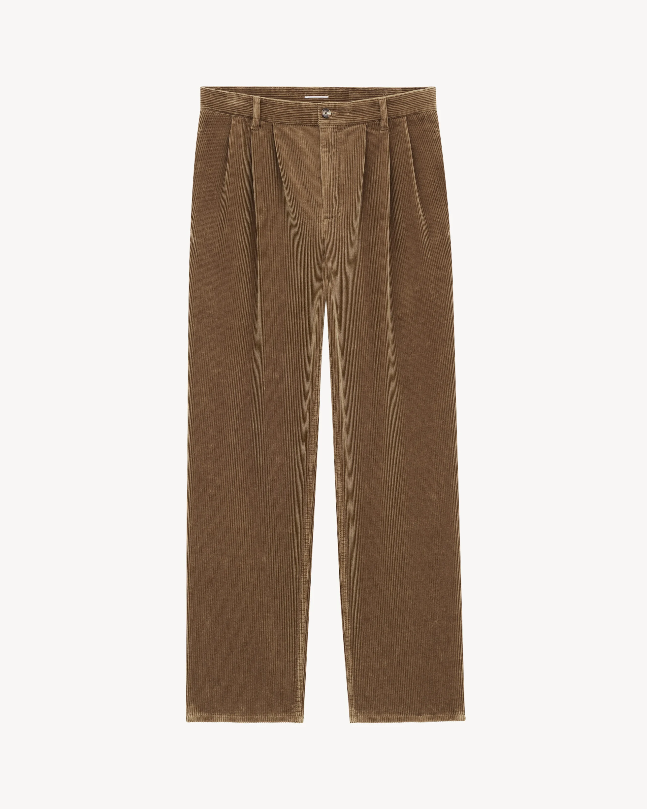 WIDE-LEG PANTS IN CORDUROY - 1