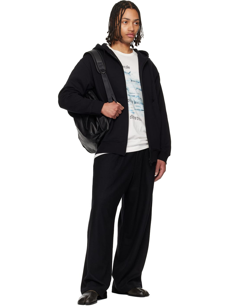 Yohji Yamamoto Off-White 30/- Combed Plain Stitch Short Sleeve T-shirt outlook