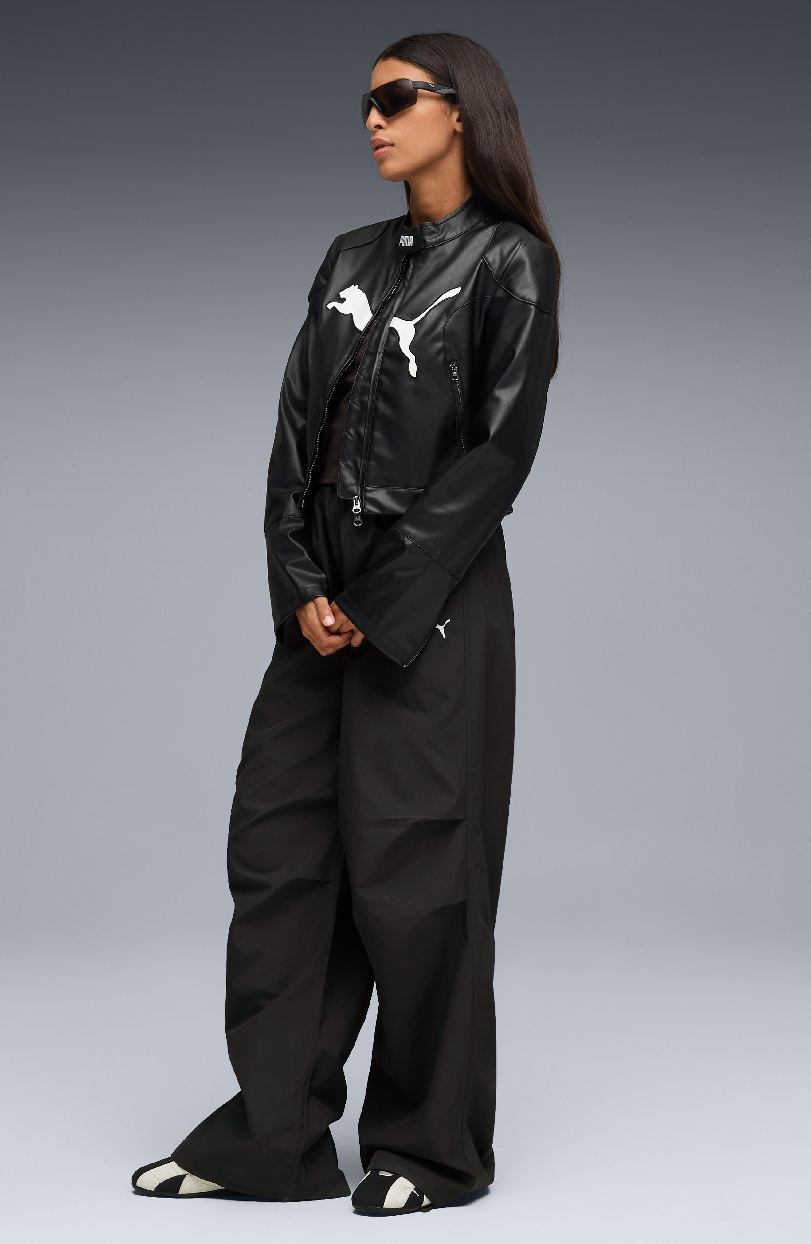 PUMA Speedcat Plus Quilted Sneaker in Puma Black/Frosted Ivory at Nordstrom - 7