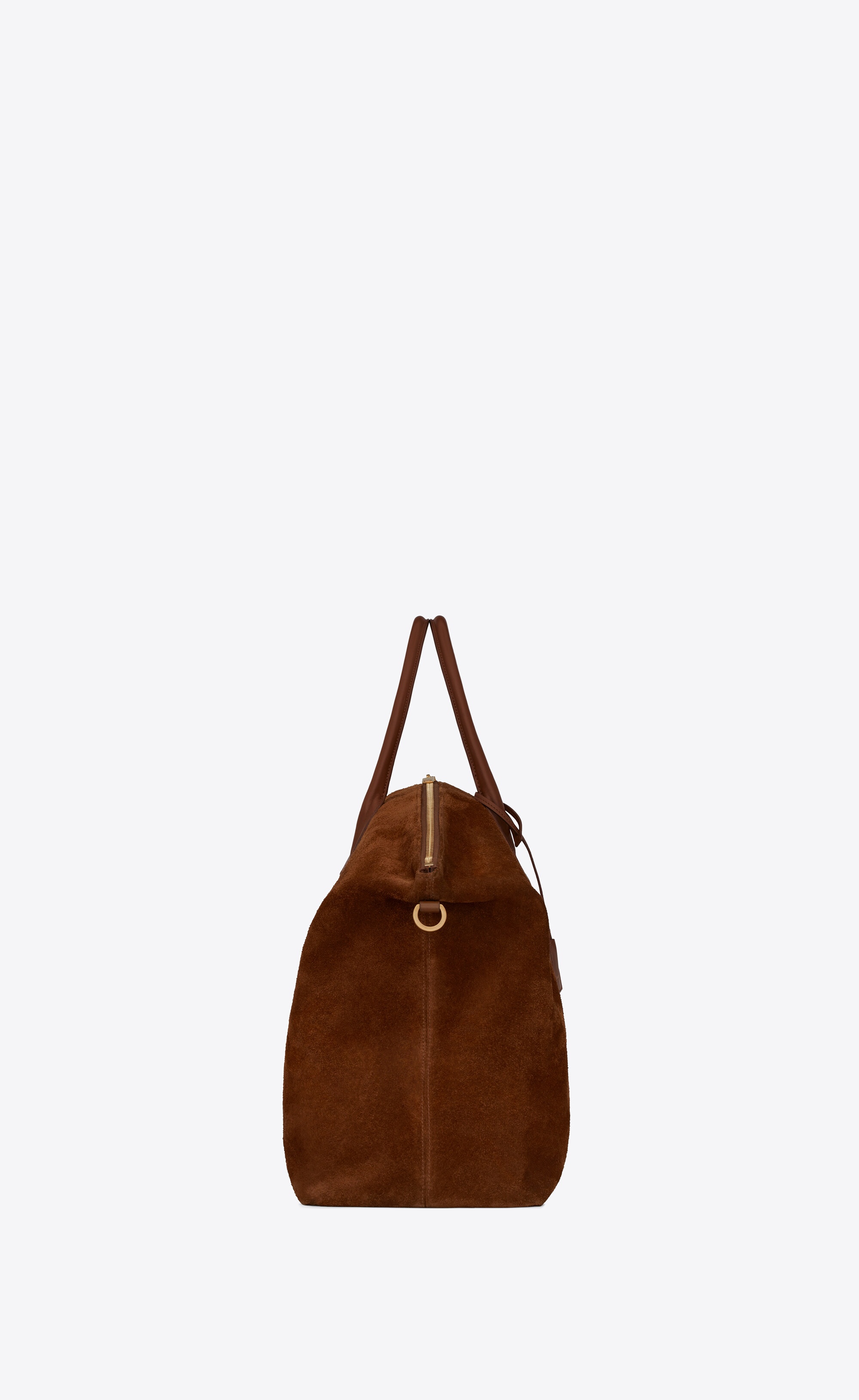 giant bowling bag in suede - 3