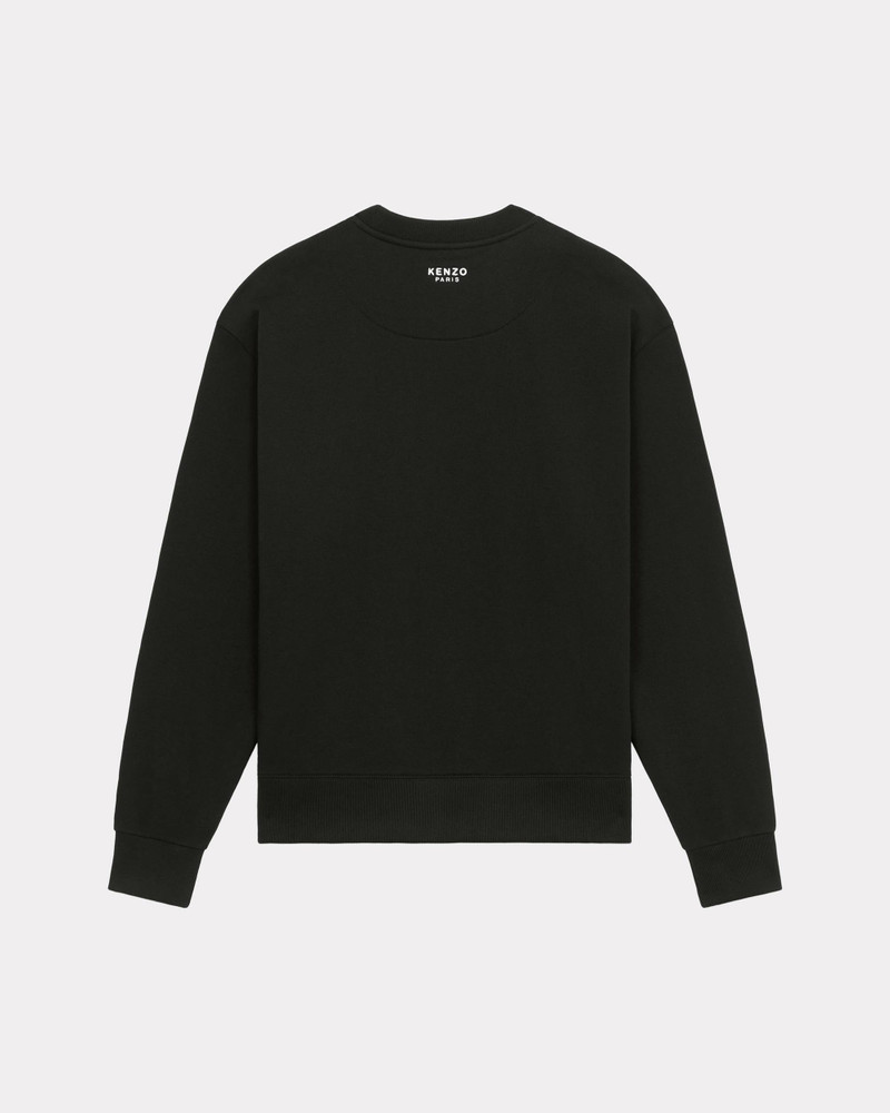 KENZO 'Lucky Tiger Crest' embroidered classic sweatshirt outlook